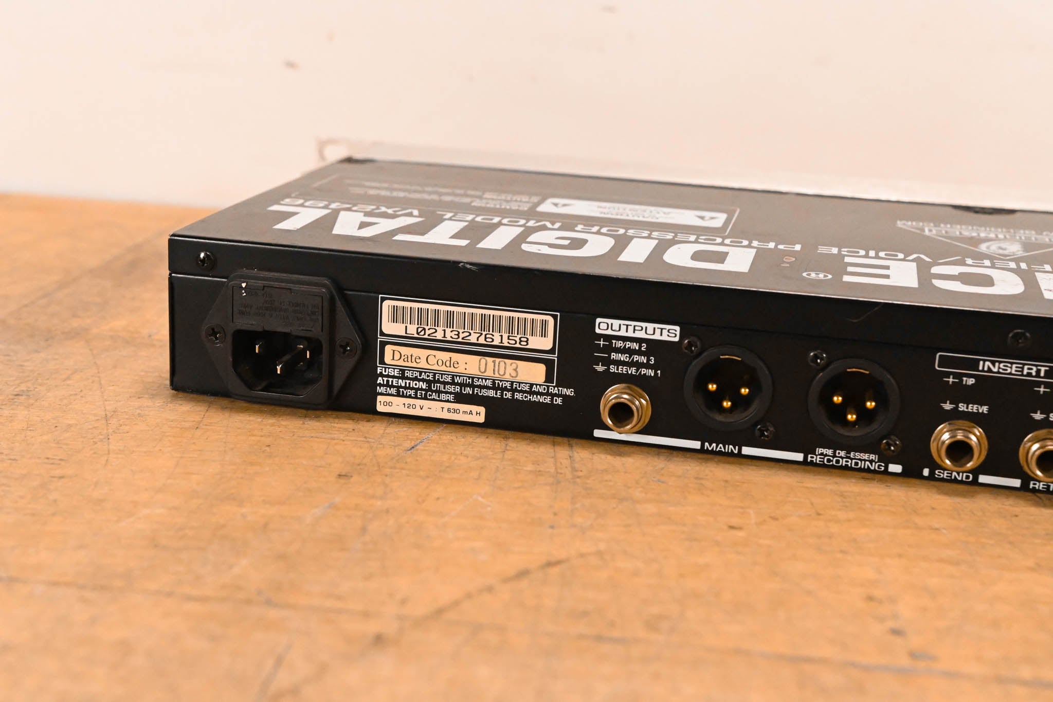 Behringer ULTRA-VOICE DIGITAL VX2496 High-Performance Voice Processor