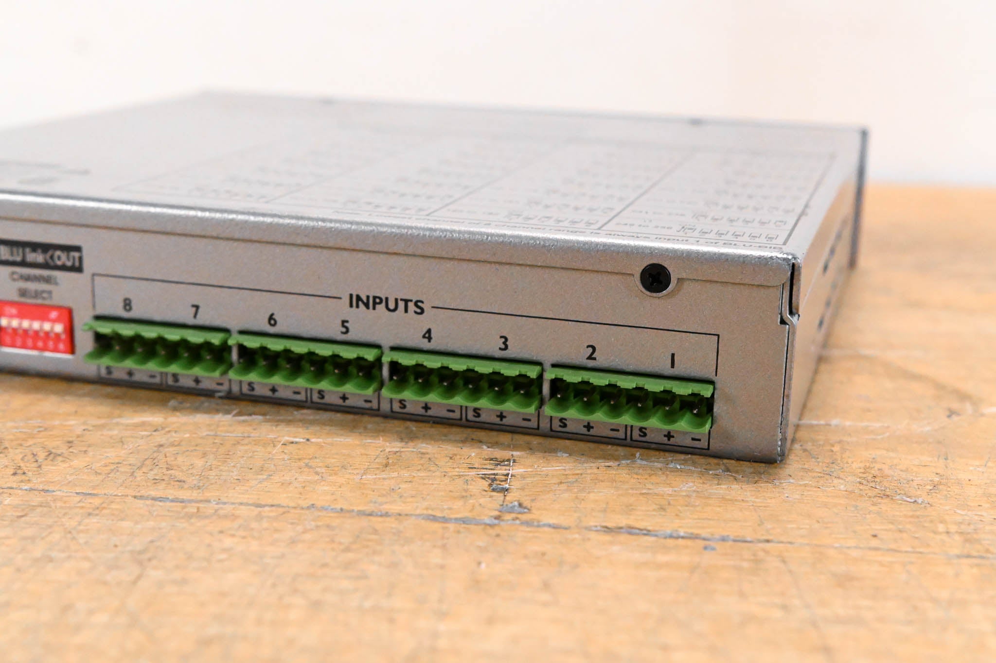 BSS BLU-BIB Break-In Box 8-Channel Input Expander (NO POWER SUPPLY)
