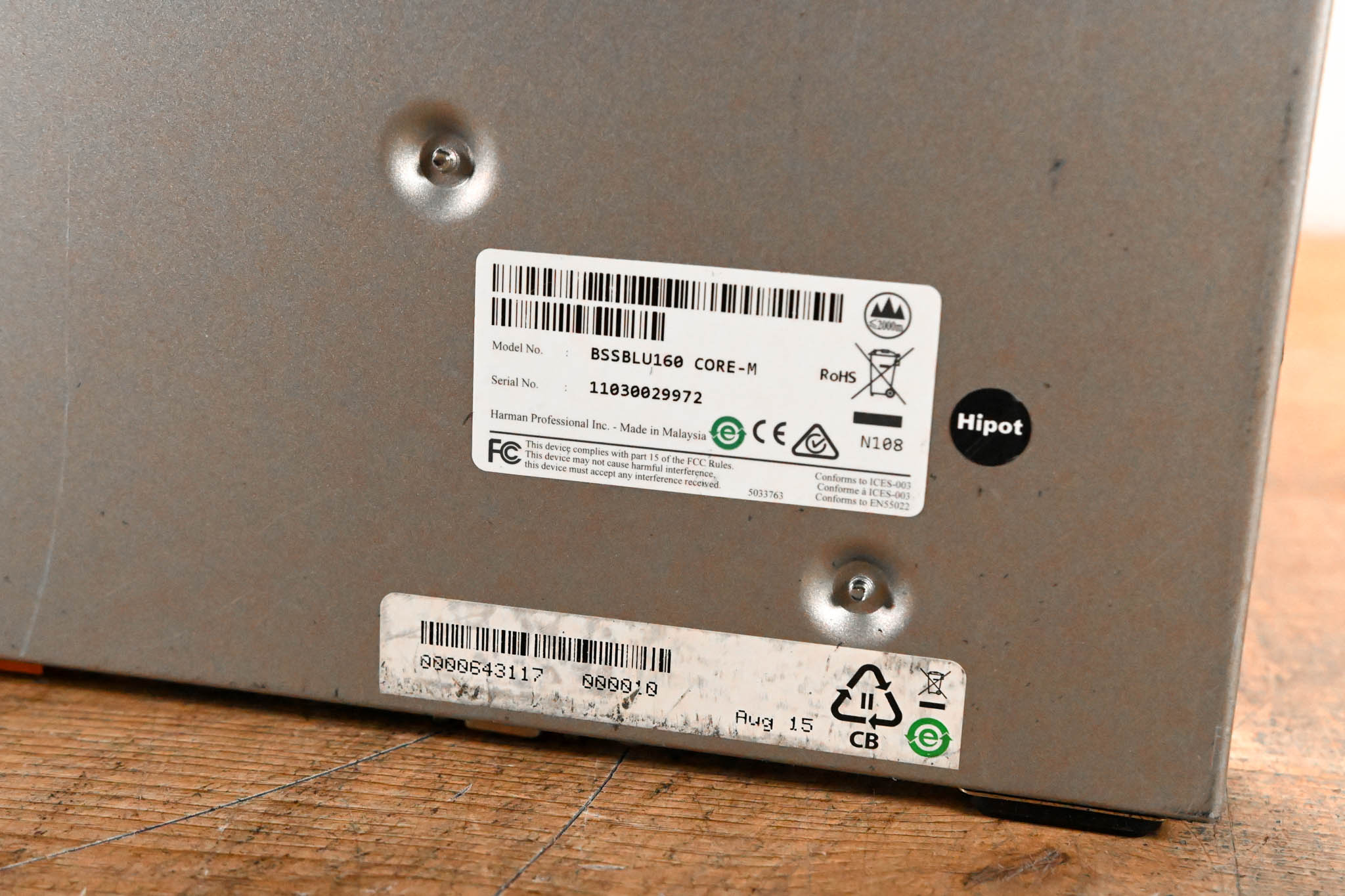 BSS London BLU-160 Networked Signal Processor