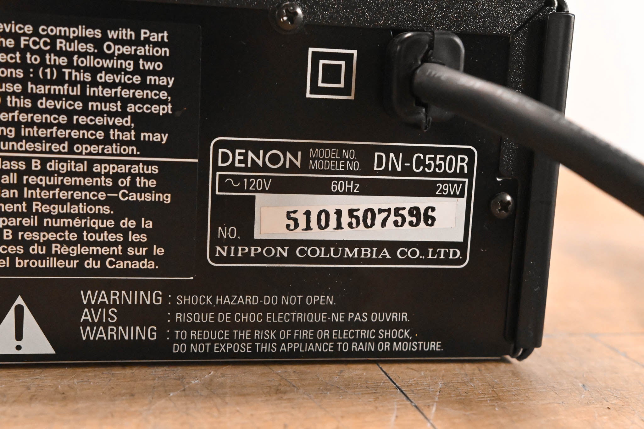 Denon DN-C550R Professional Dual CD Recorder and Player
