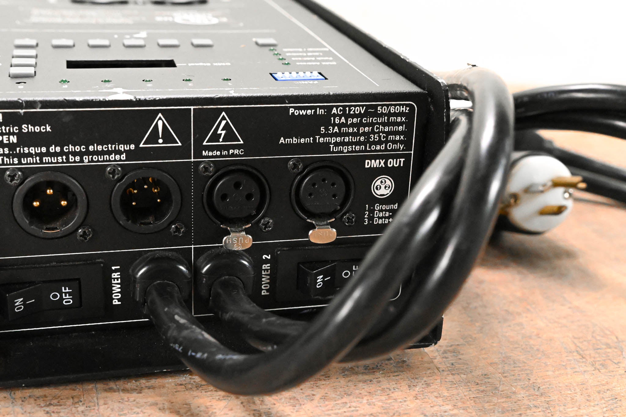 Elation DP-640B Hybrid 6-Channel DMX Dimmer/Switch Pack