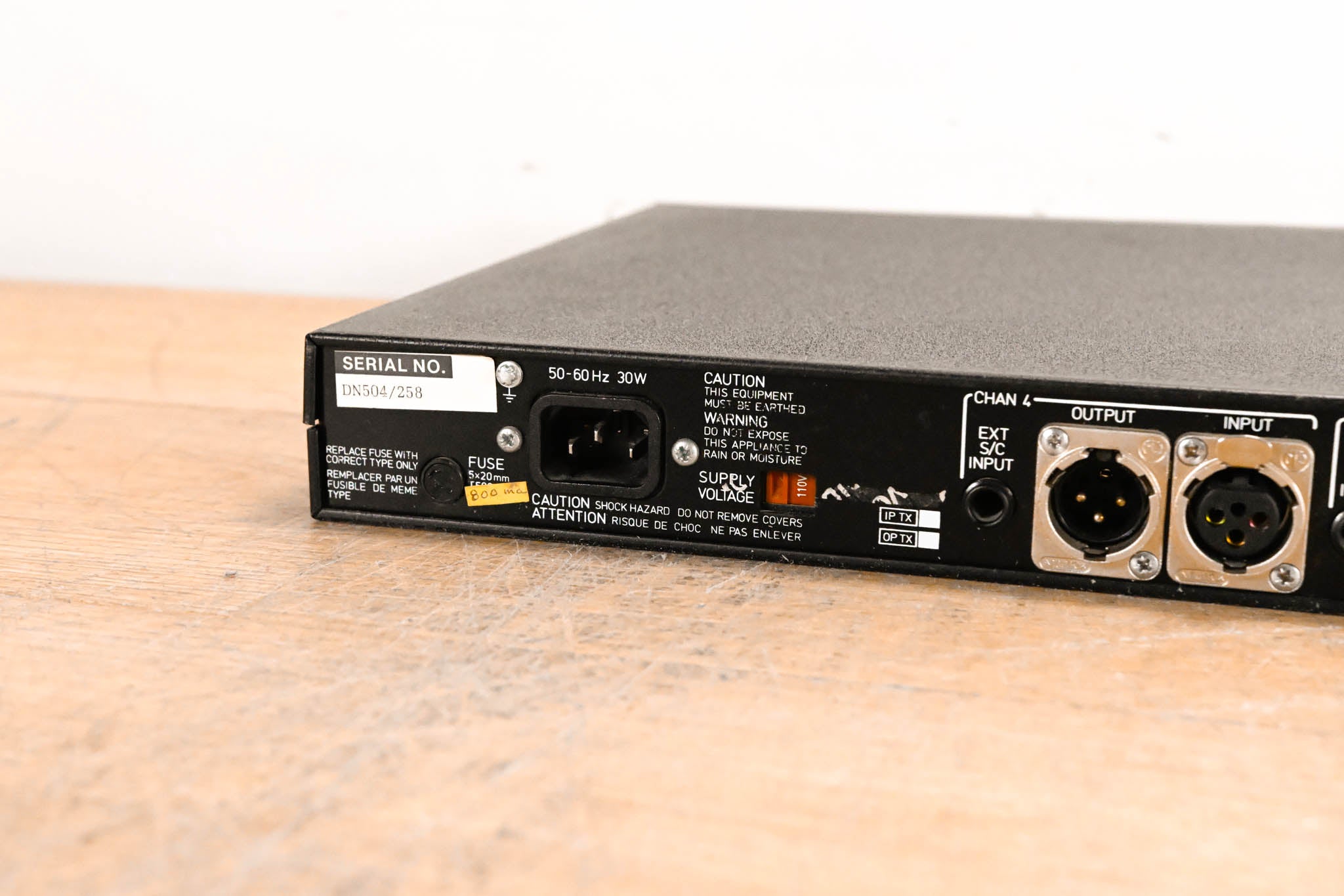 Klark Teknik DN504 Quad Compressor Limiter