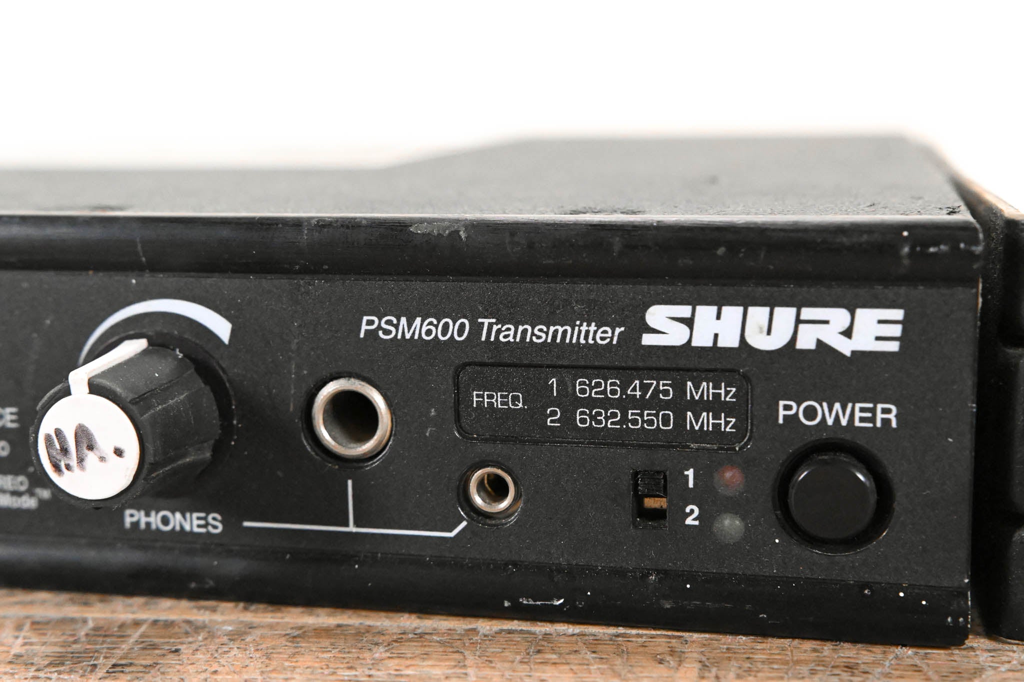 Shure P6T-HA Wireless Transmitter for PSM 600 - 626.475 and 632.550 MHz