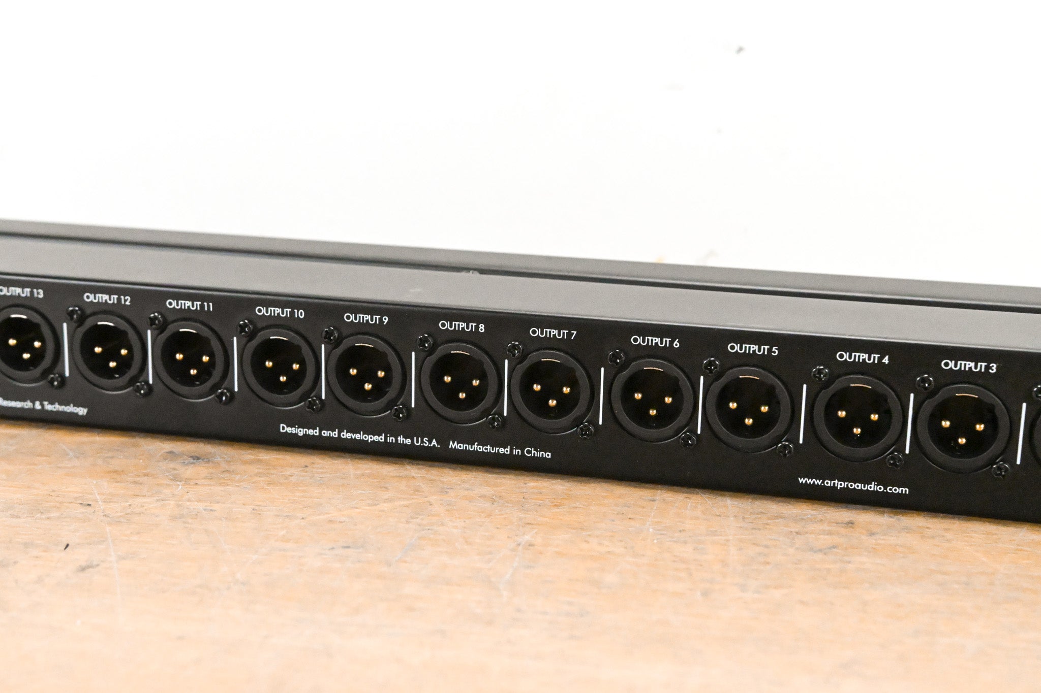 ART P16 16-Channel XLR Balanced Patchbay
