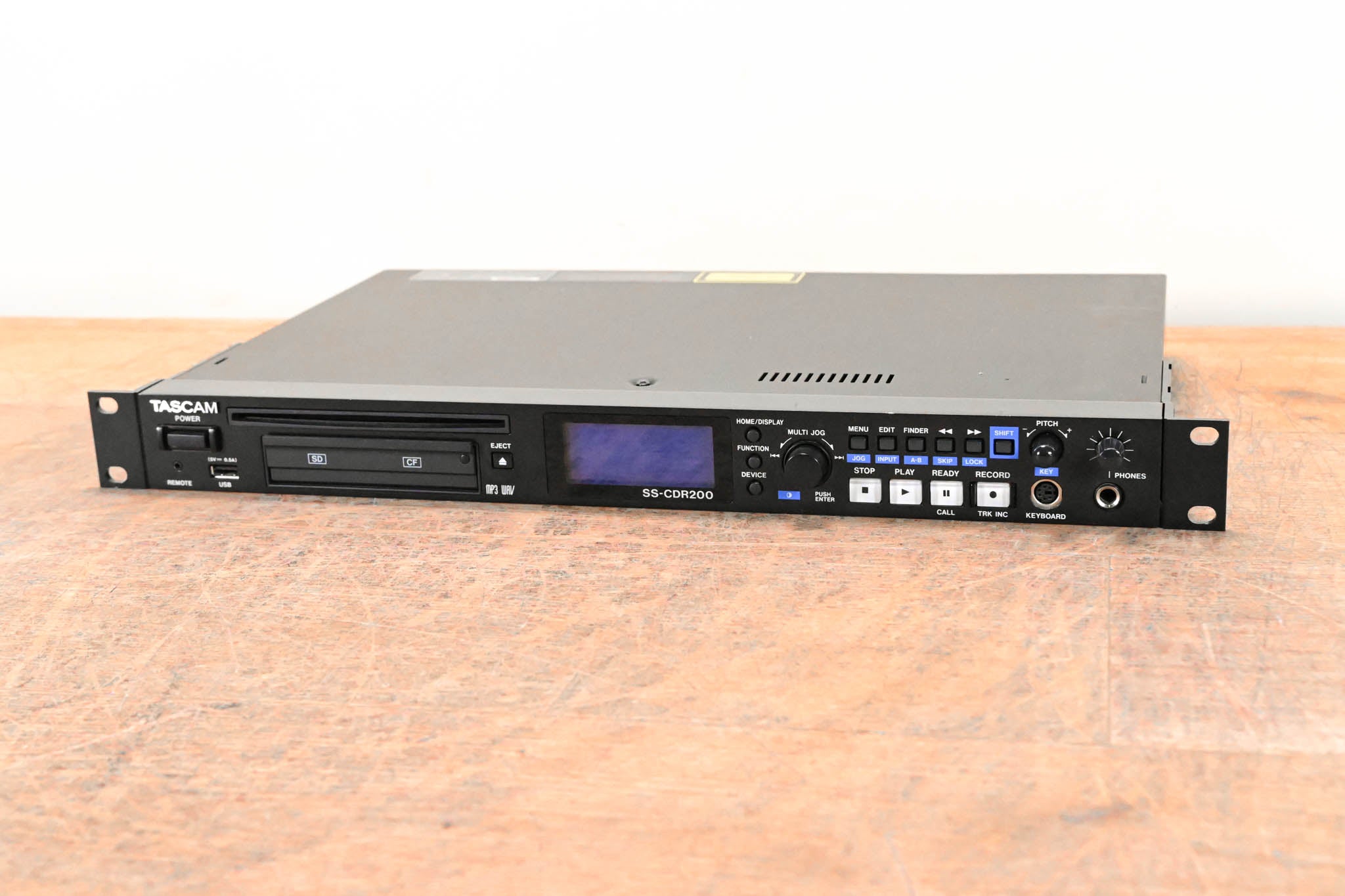 TASCAM SS-CDR200 Solid State and CD Digital Audio Recorder