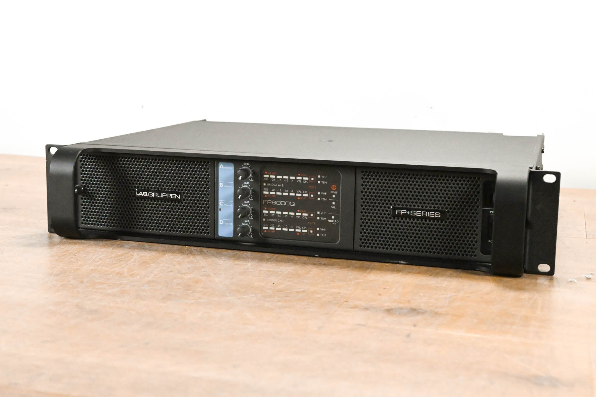 Lab Gruppen FP6000Q 6000W Four-Channel Power Amplifier