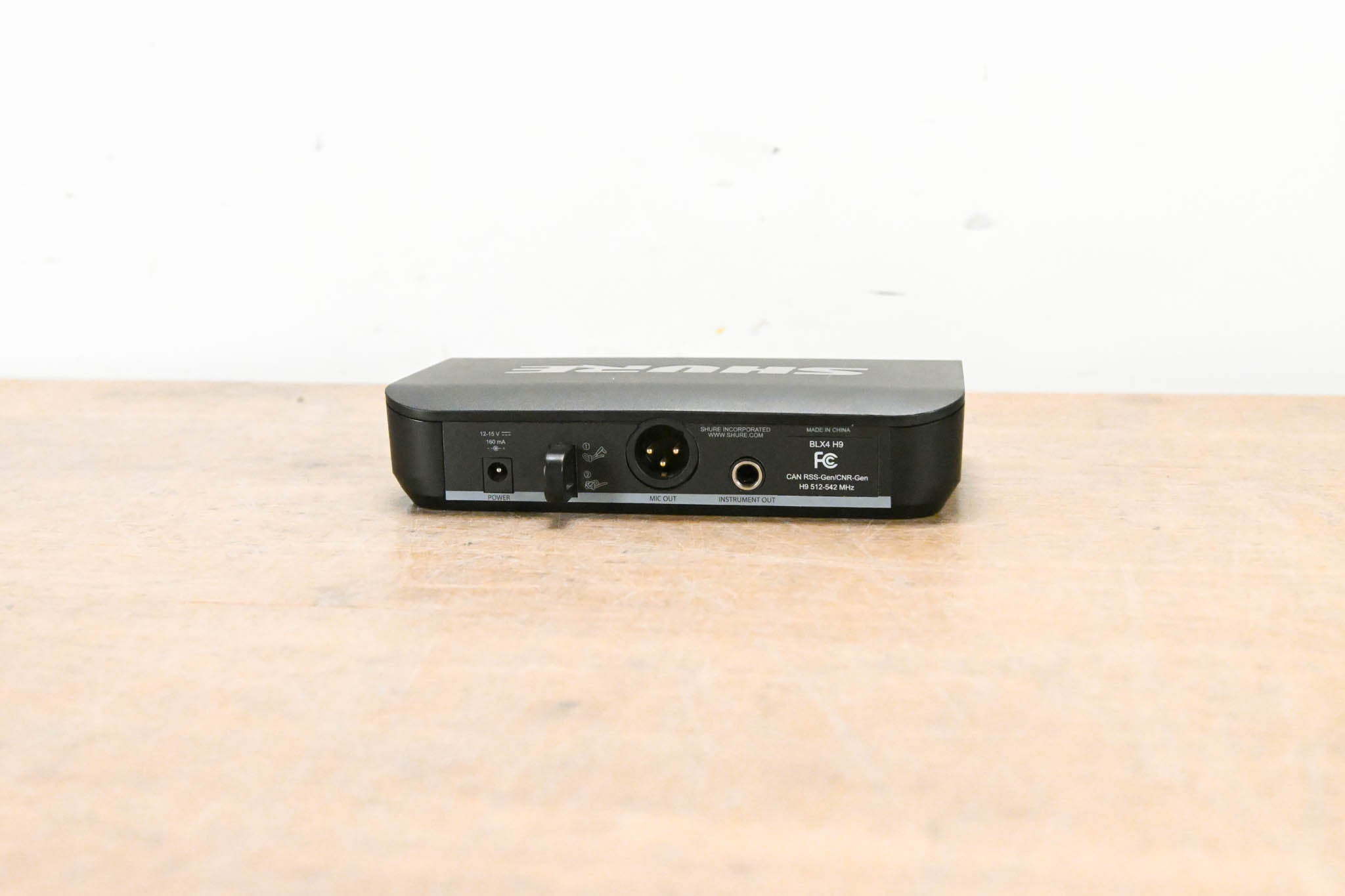 Shure BLX14 Bodypack Wireless System - H9 Band: 512-542 MHz (NO PSU)