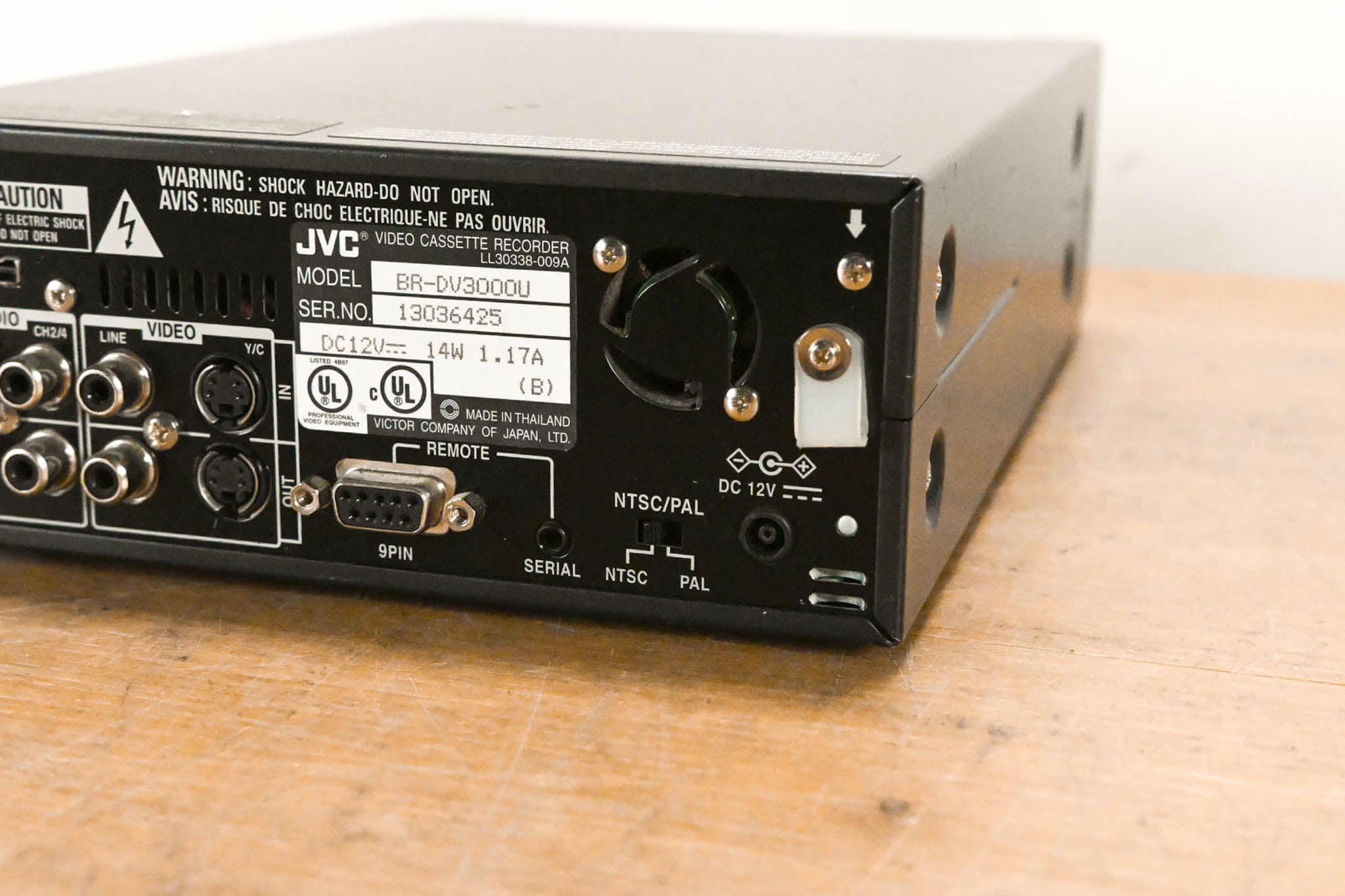 JVC BR-DV3000U MiniDV / DVCAM Video Deck (NO POWER SUPPLY)
