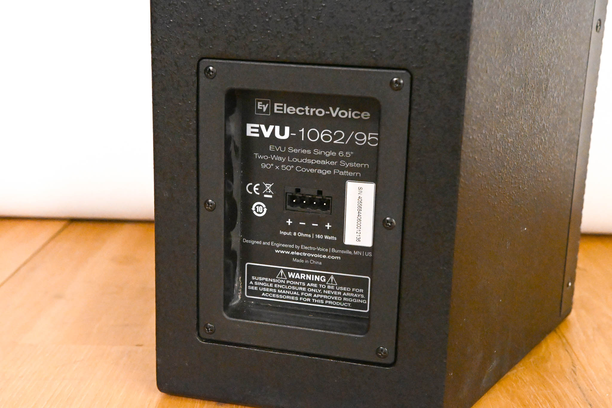 Electro-Voice (EV) EVU-1062/95 6.5" 2-Way Passive Loudspeaker