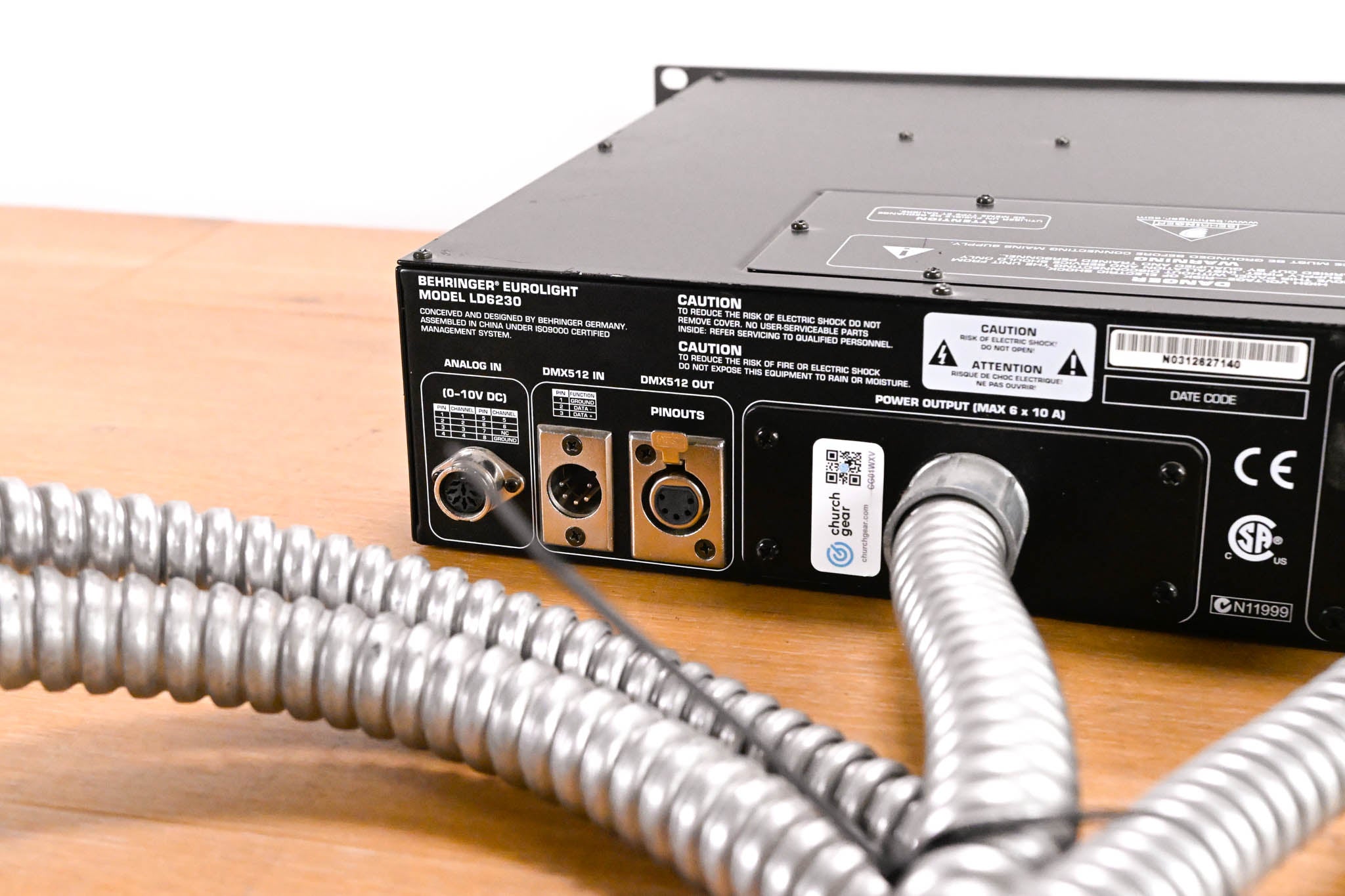 Behringer Eurolight LD6230 6-Channel DMX Dimmer Pack