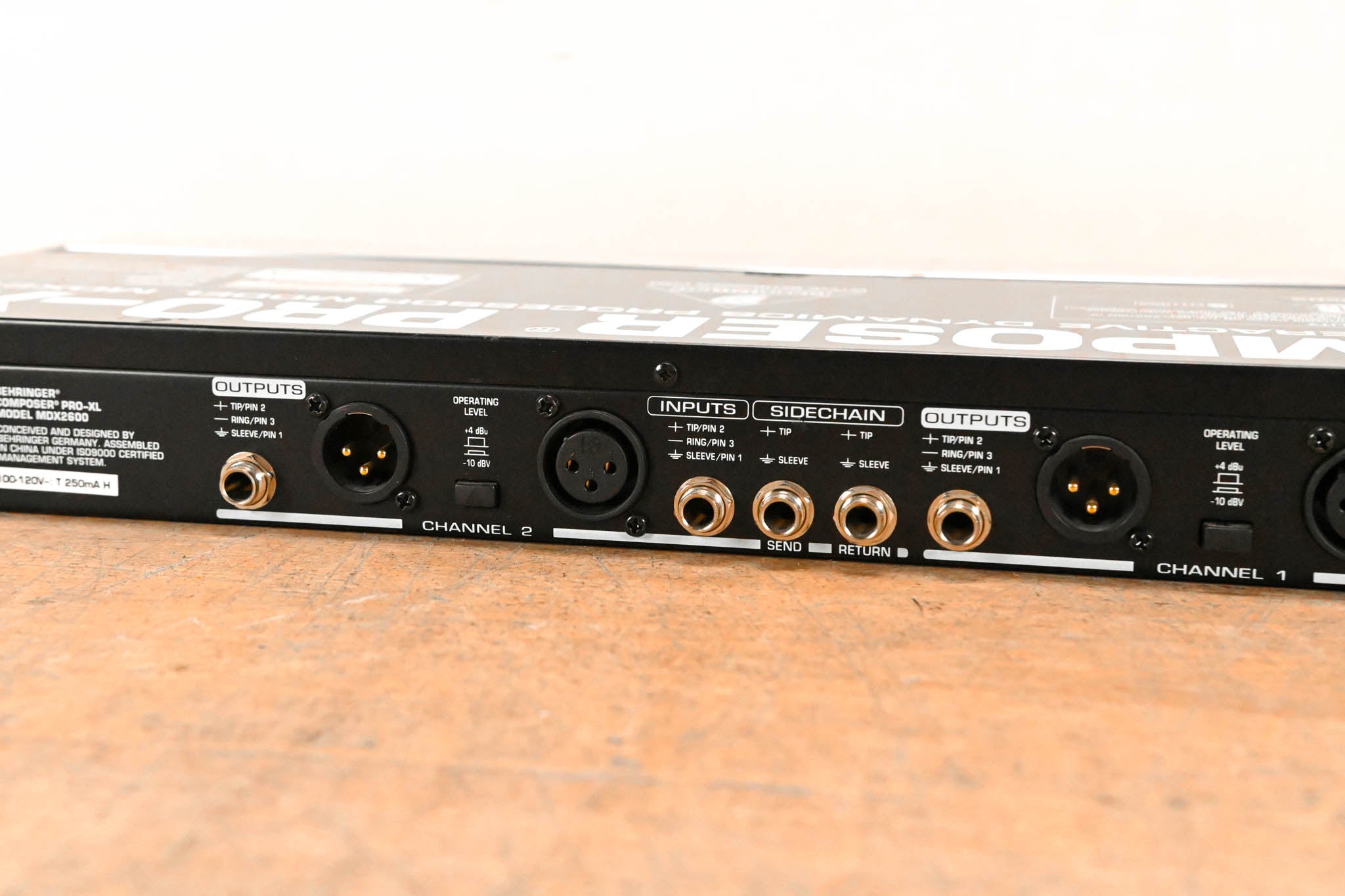 Behringer Composer Pro-XL MDX2600 Audio Interactive Dynamics Processor
