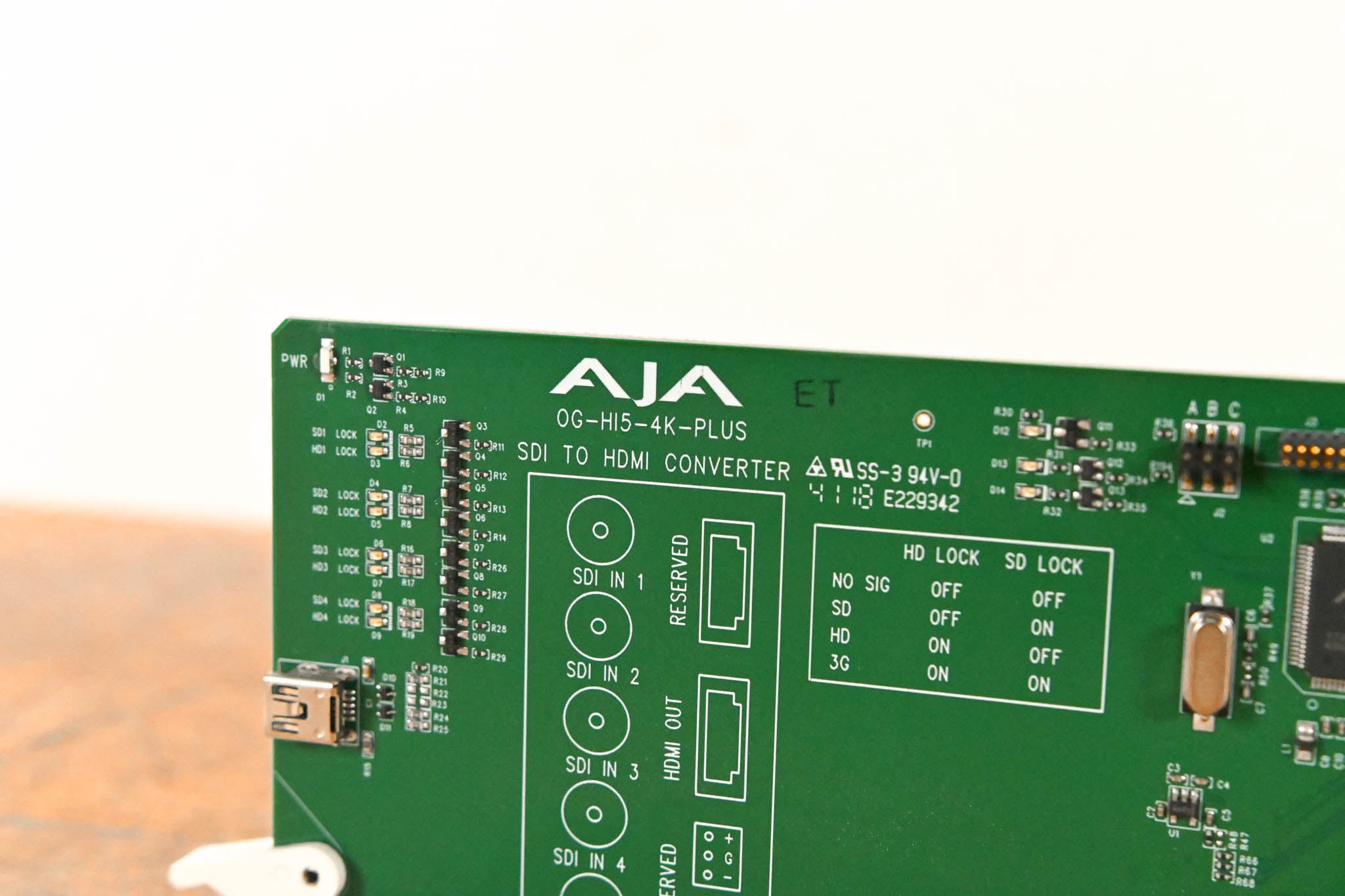 AJA OG-HI5-4K-PLUS openGear SDI to HDMI Converter
