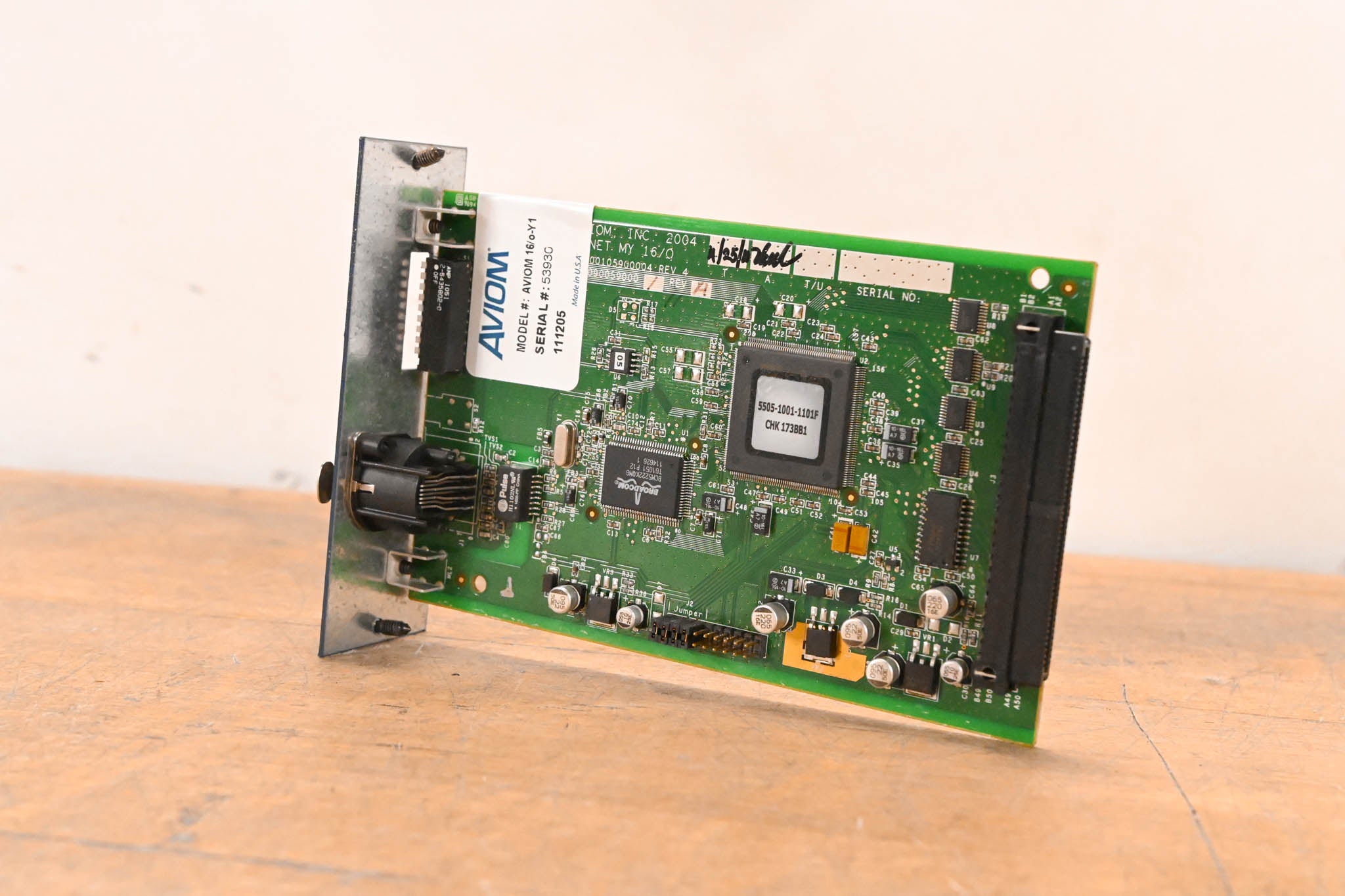 Aviom 16/o-Y1 A-Net Card for Yamaha Digital Products