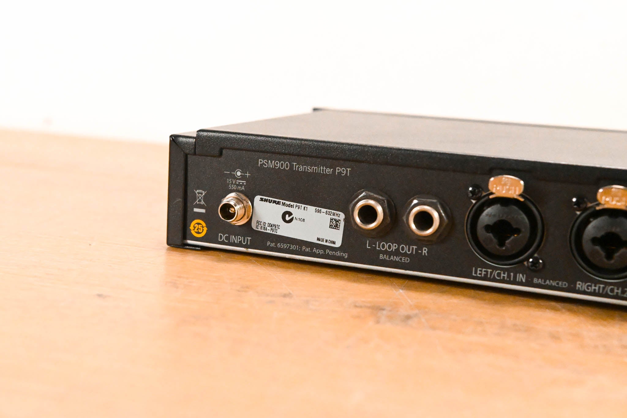 Shure PSM 900 Wireless IEM System K1 Band: 596-632MHz NO POWER SUPPLY