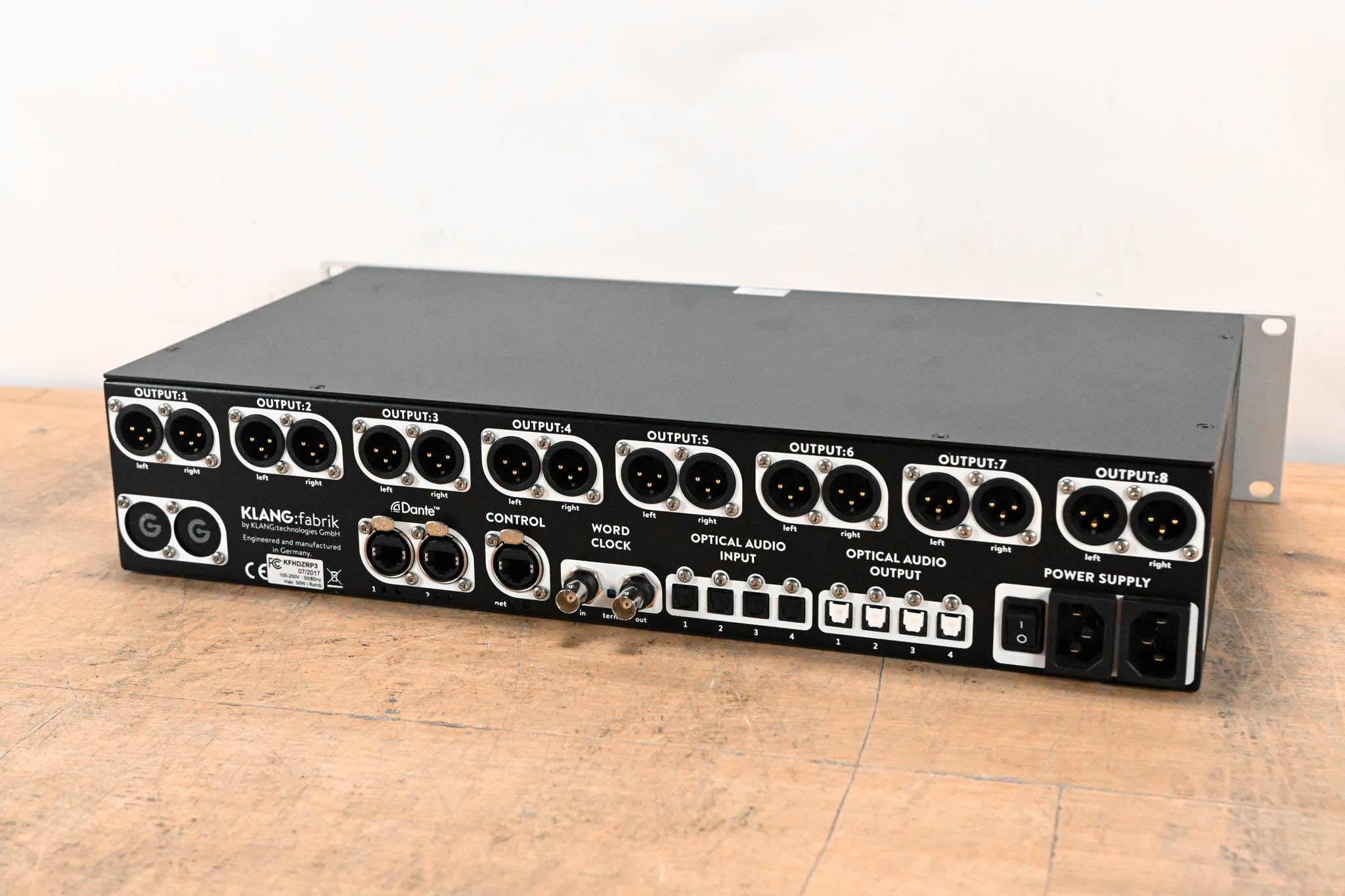 Klang Fabrik 3D In-Ear Monitoring Solution - Dante