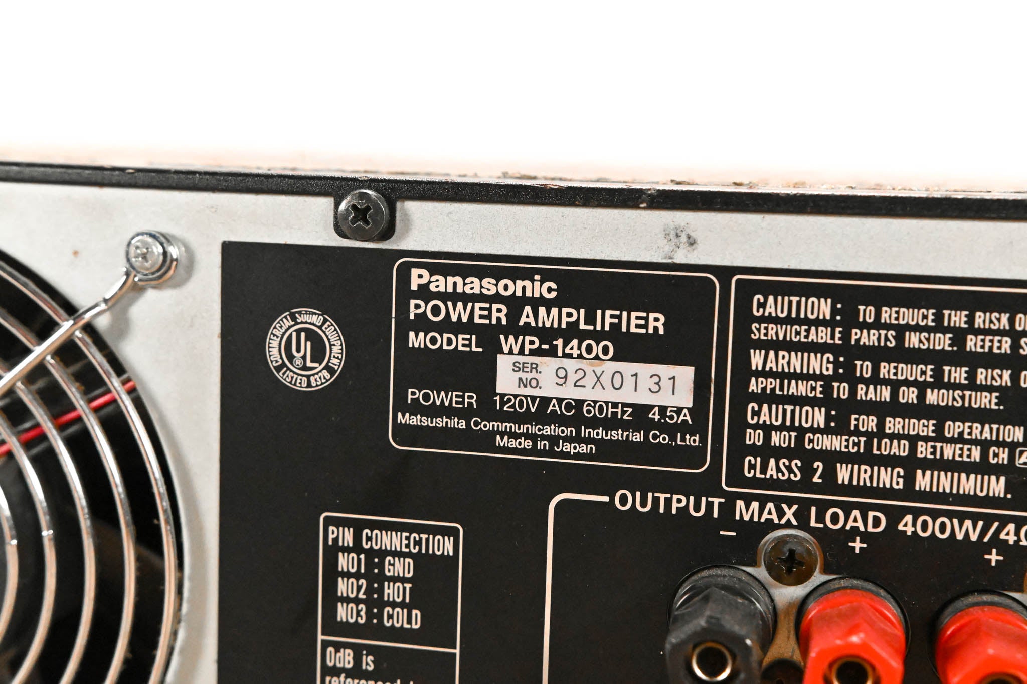 Ramsa WP-1400 2-Channel Power Amplifier