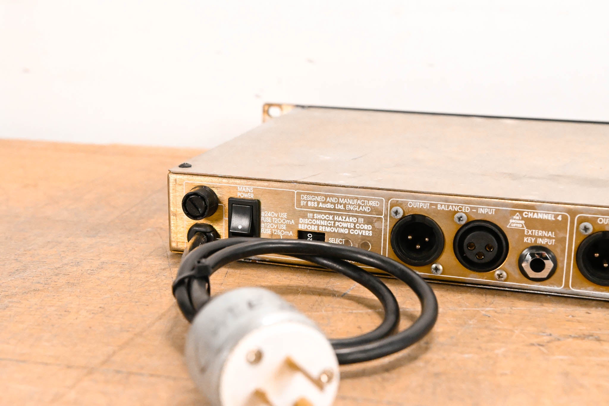 BSS DPR-504 4-Channel Noise Gate