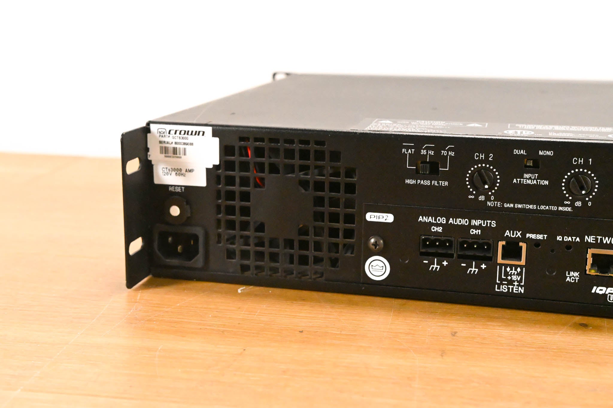 Crown CTs 3000 Two-Channel 1500W Power Amplifier