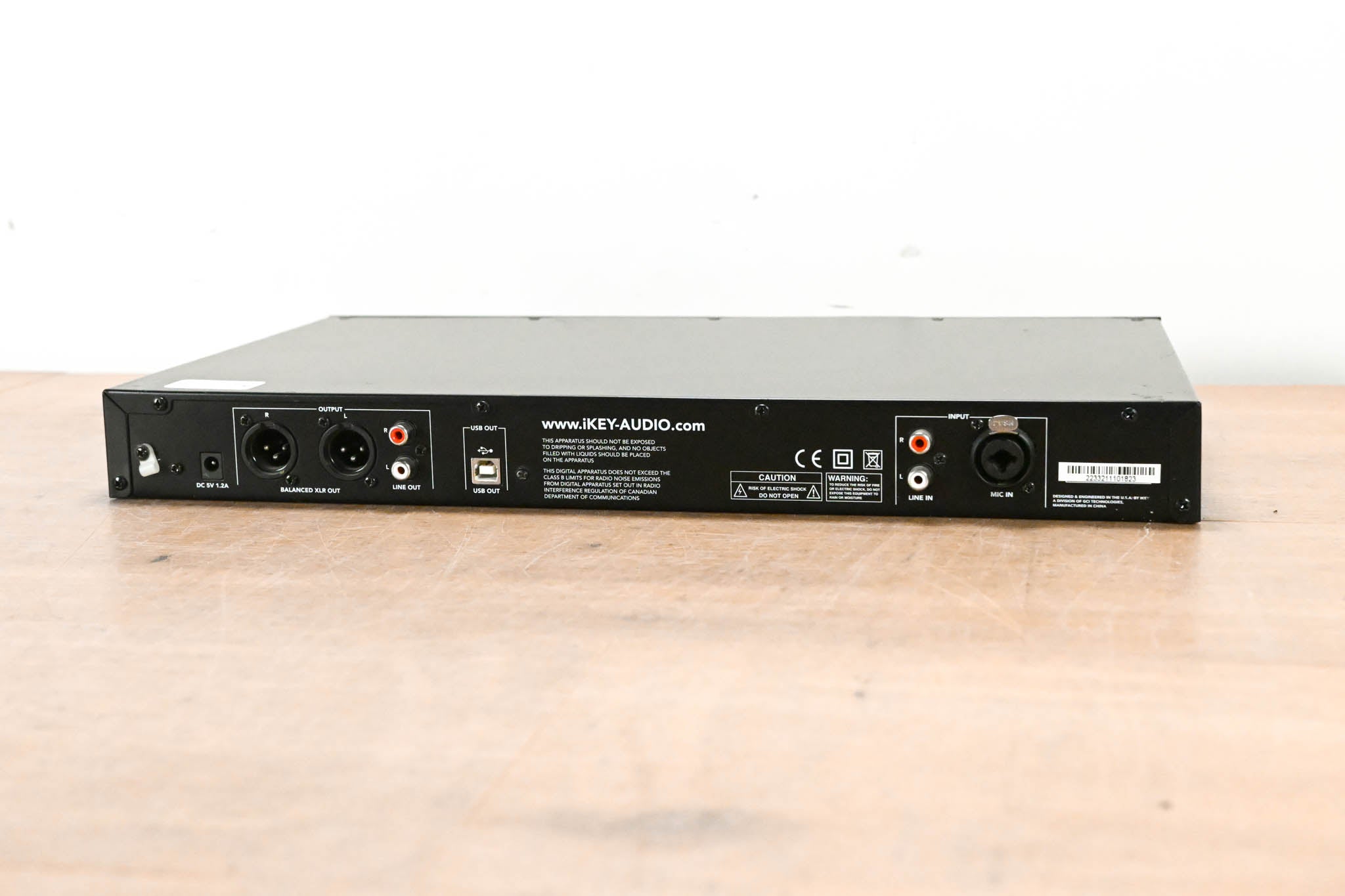 iKey Audio RM3 Rackmount Digital Audio Recorder (NO POWER SUPPLY)