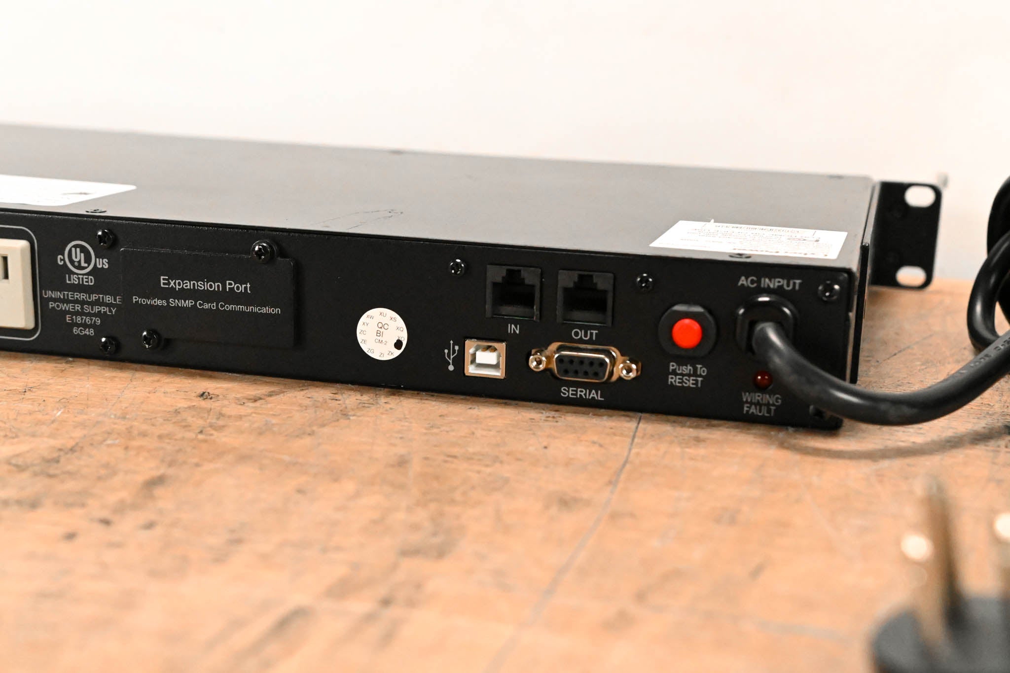 CyberPower OR700LCDRM1U Smart App LCD 700VA/400W 6-Outlet Rackmount UPS