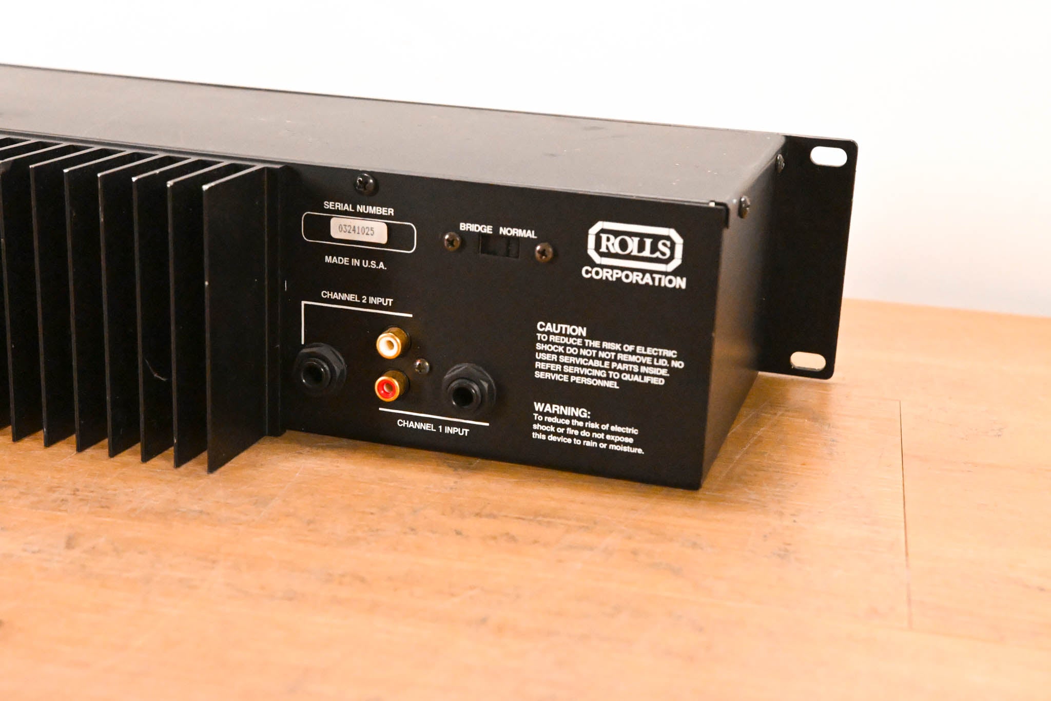 ROLLS RA2100b Two-Channel Power Amplifier