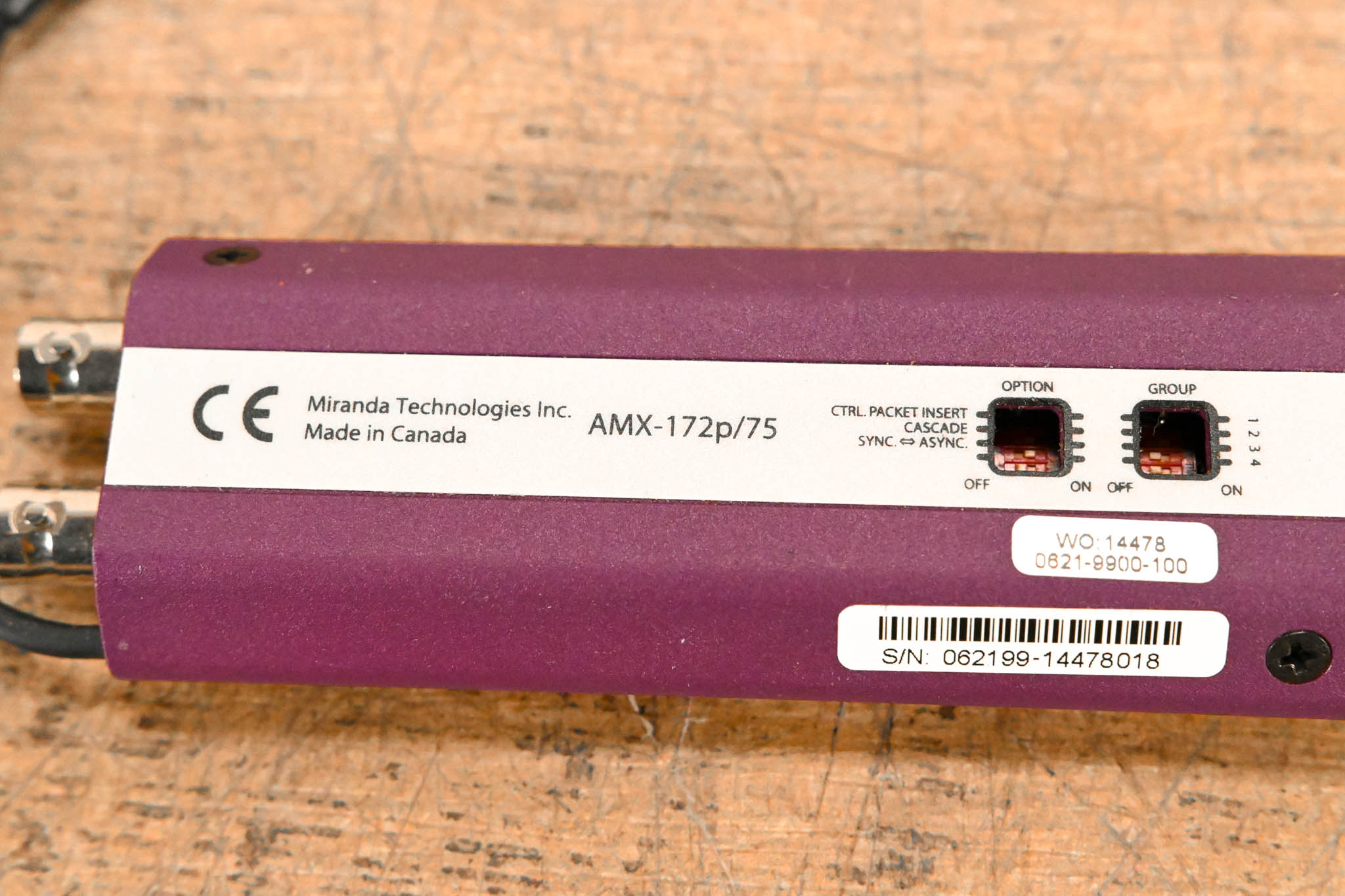 Miranda picoLink AMX-172p/75 Audio Multiplexer (NO PSU)