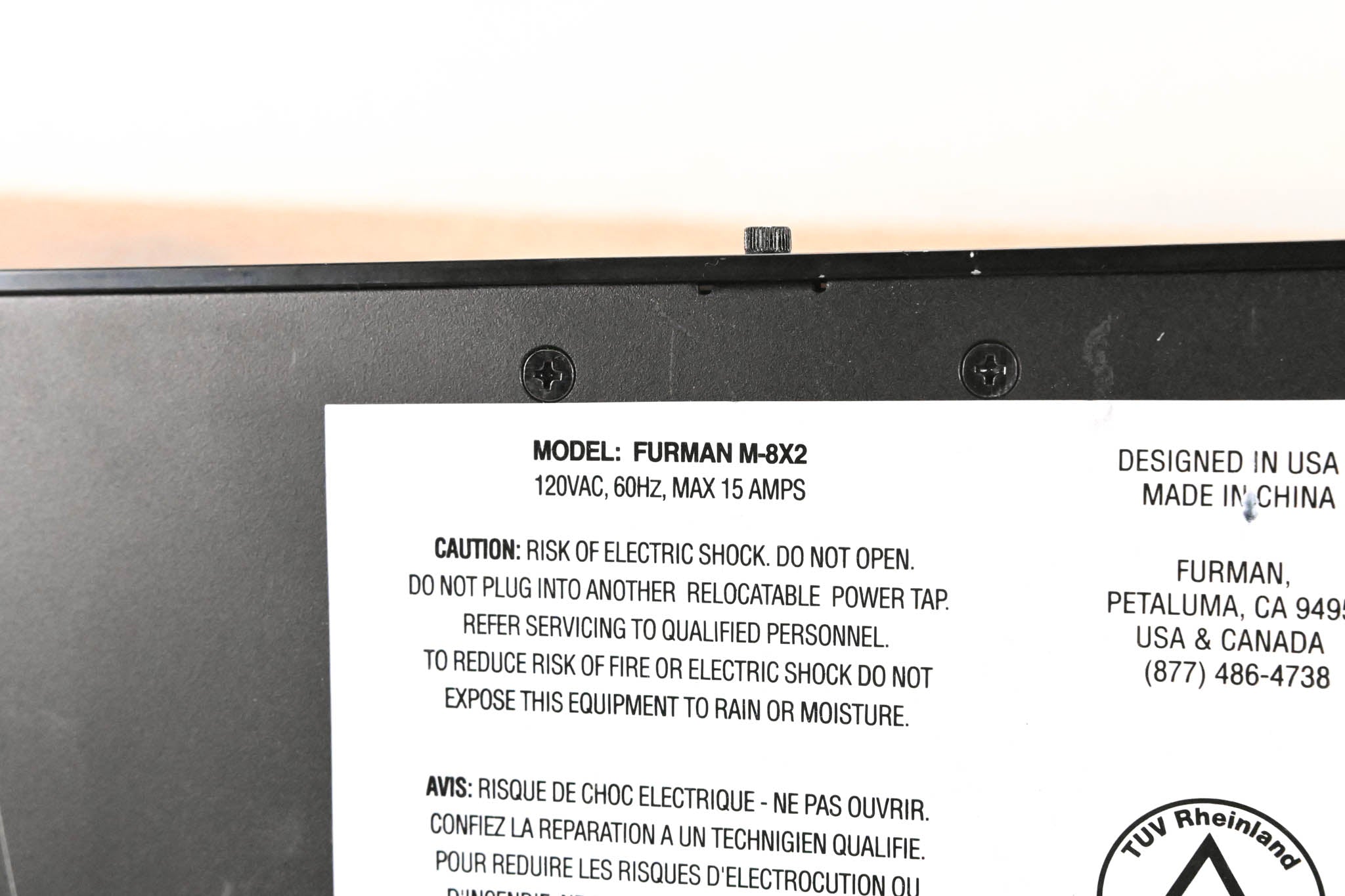 Furman M-8x2 8-Outlet Power Conditioner