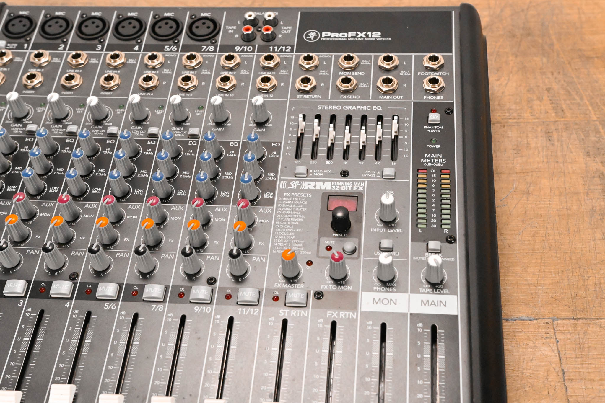 Mackie ProFX12 12-Channel Compact Audio Mixer with USB and Effects