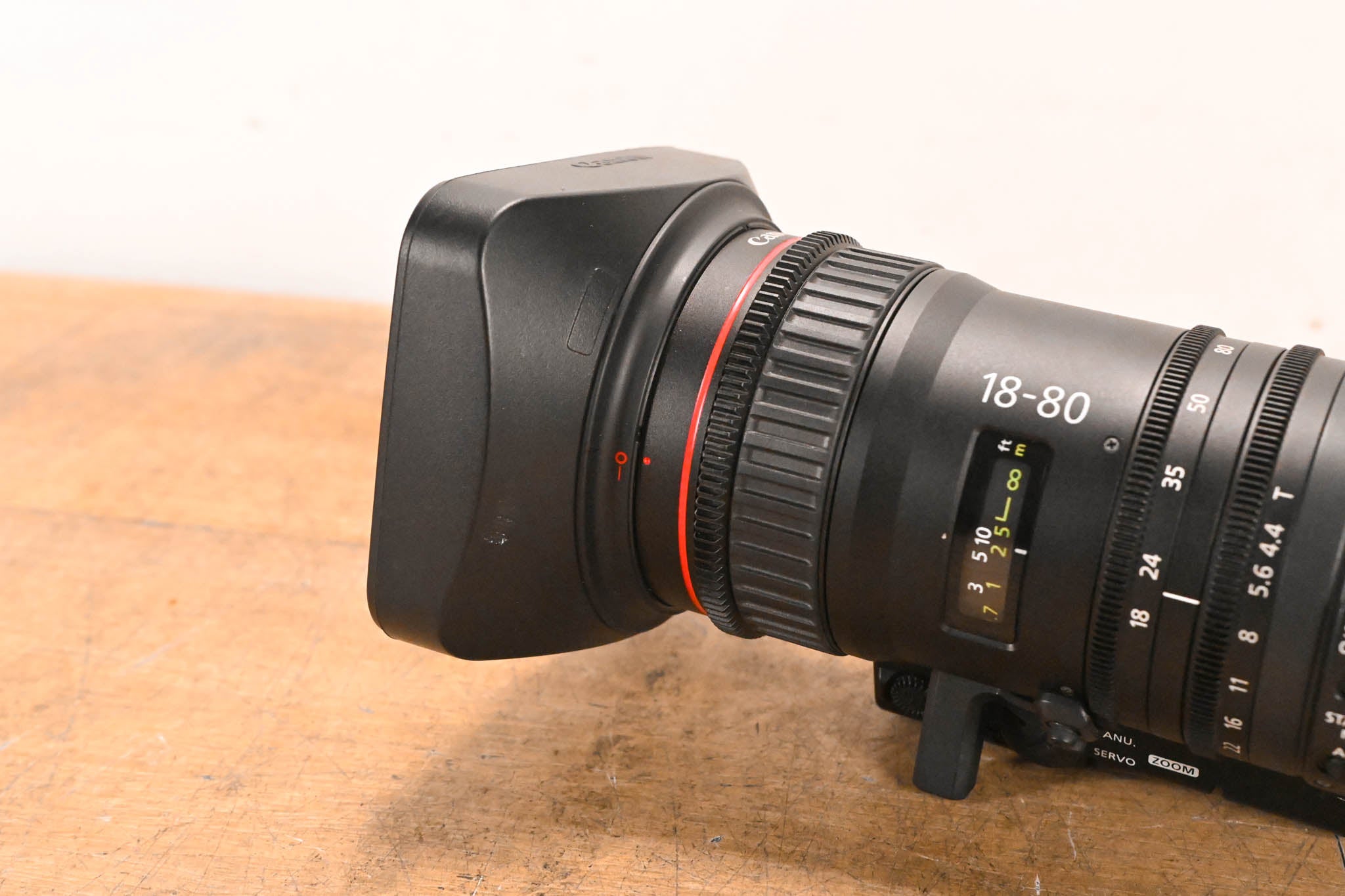 Canon CN-E 18-80mm T4.4 Compact-Servo Cine Zoom Lens (EF Mount)