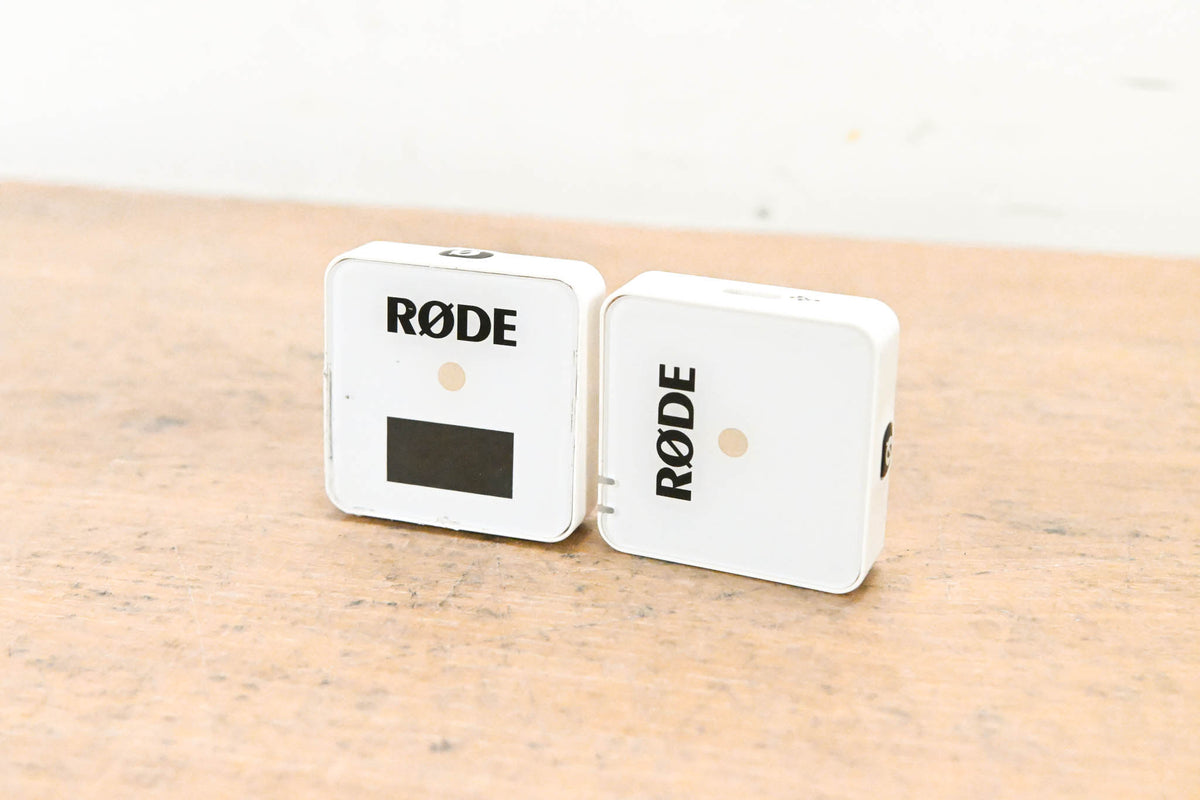 RØDE Wireless GO Single Microphone System - White (NO POWER SUPPLY)