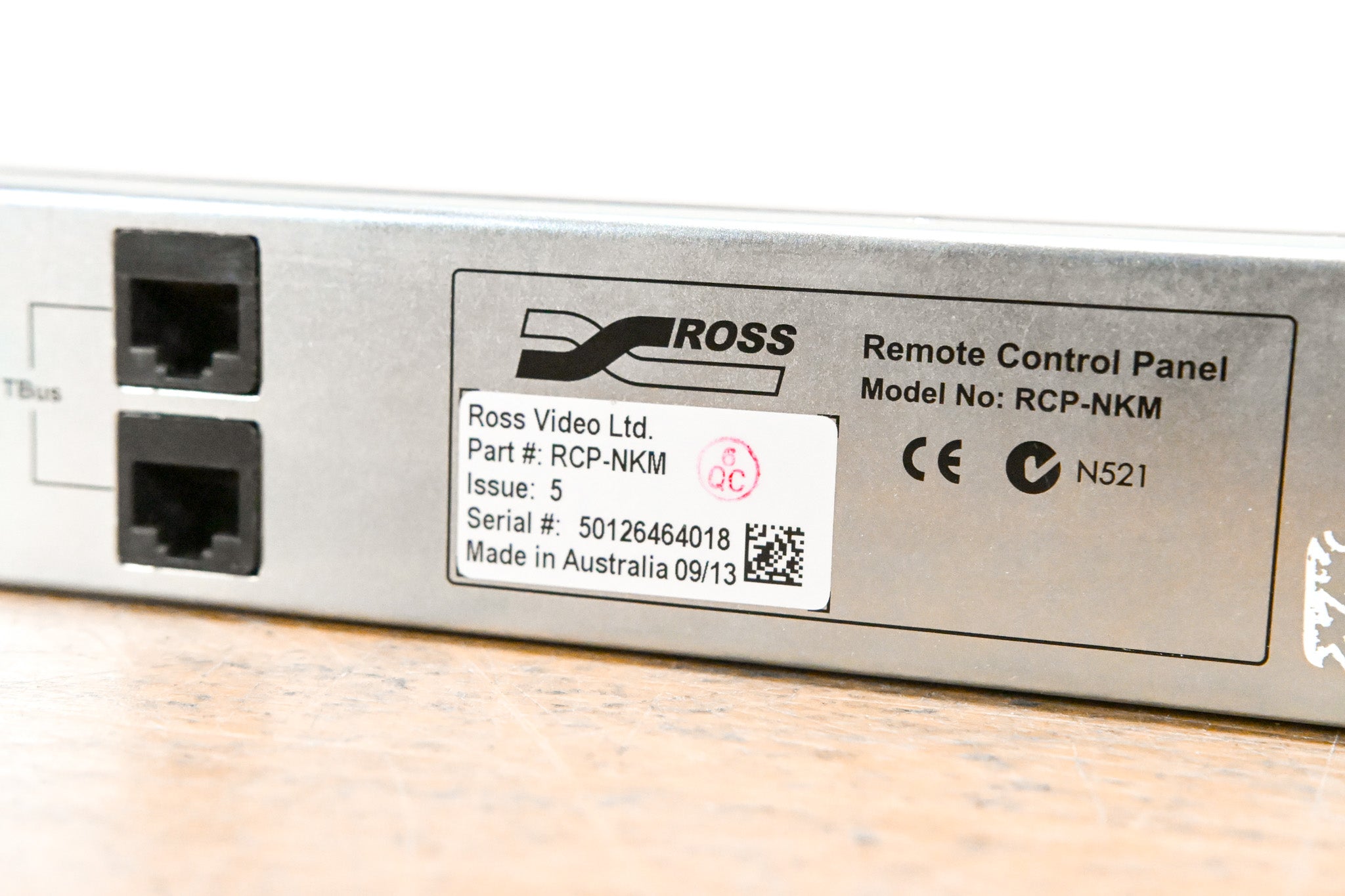 Ross RCP-NKM 1RU Remote Control Panel (NO POWER SUPPLY)