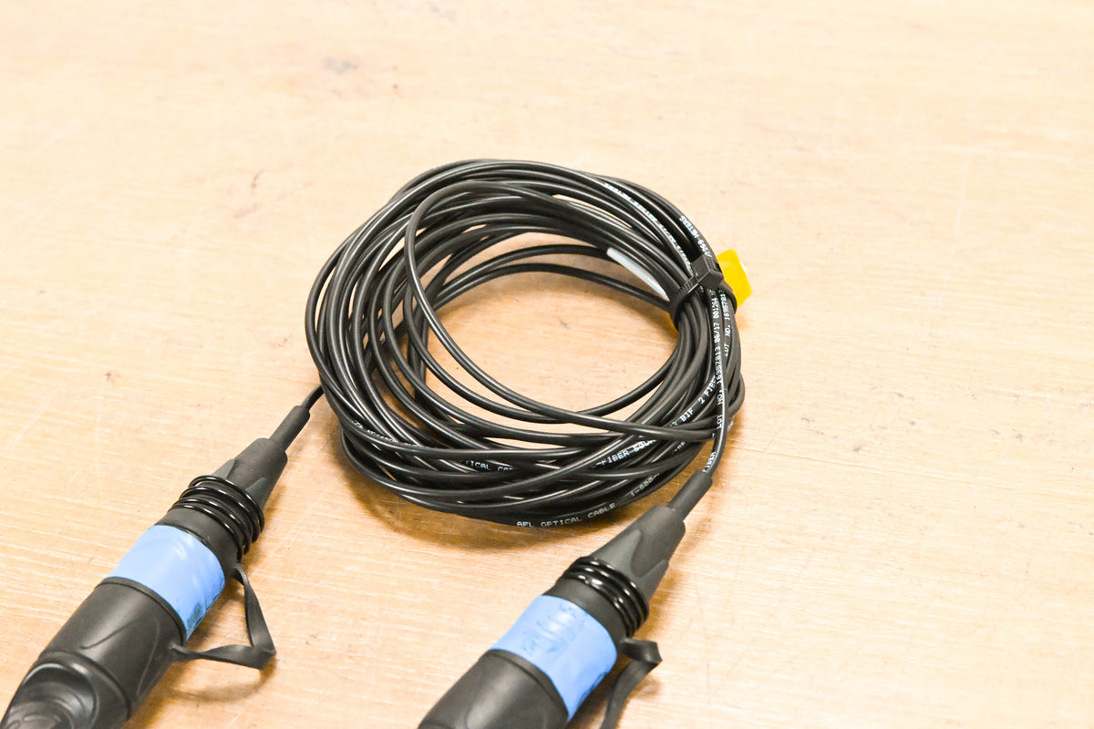 Camplex opticalCON DUO LITE Mult-Mode Fiber Tactical Patch Cable - 25ft