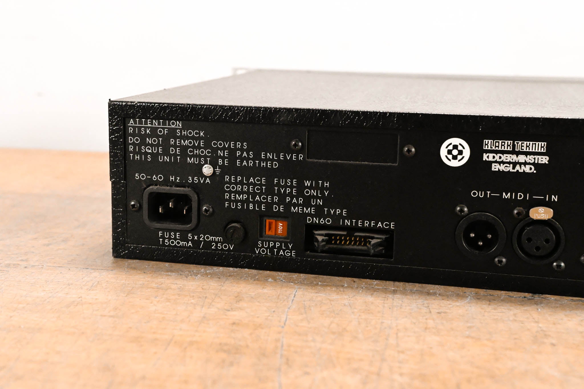 Klark Teknik DN3601 Programmable Slave Graphic Equalizer