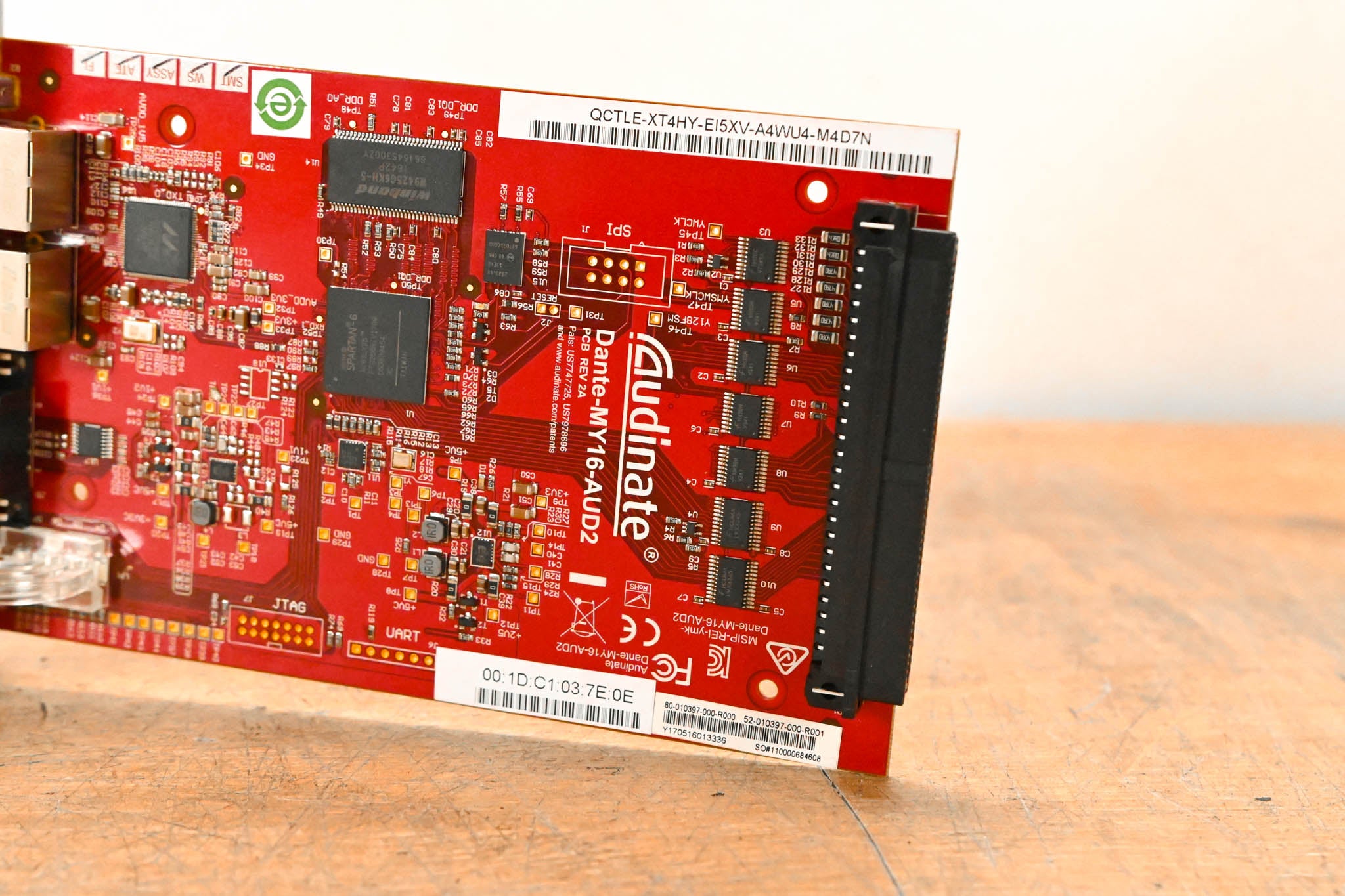 Audinate Dante-MY16-AUD2 16-Channel Dante Network I/O Card