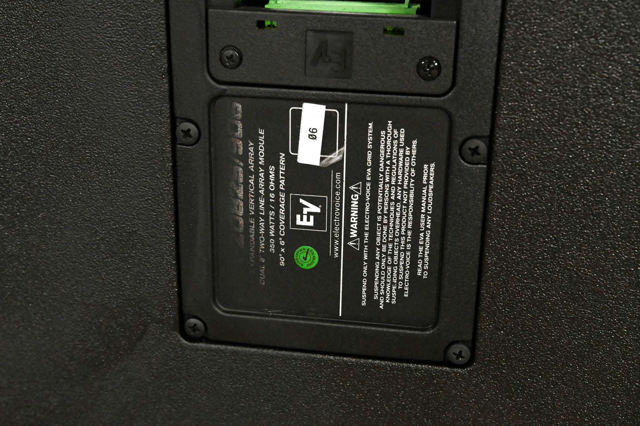 Electro-Voice (EV) EVA-2082S/906 Full-Range Line-Array Speaker (PAIR)
