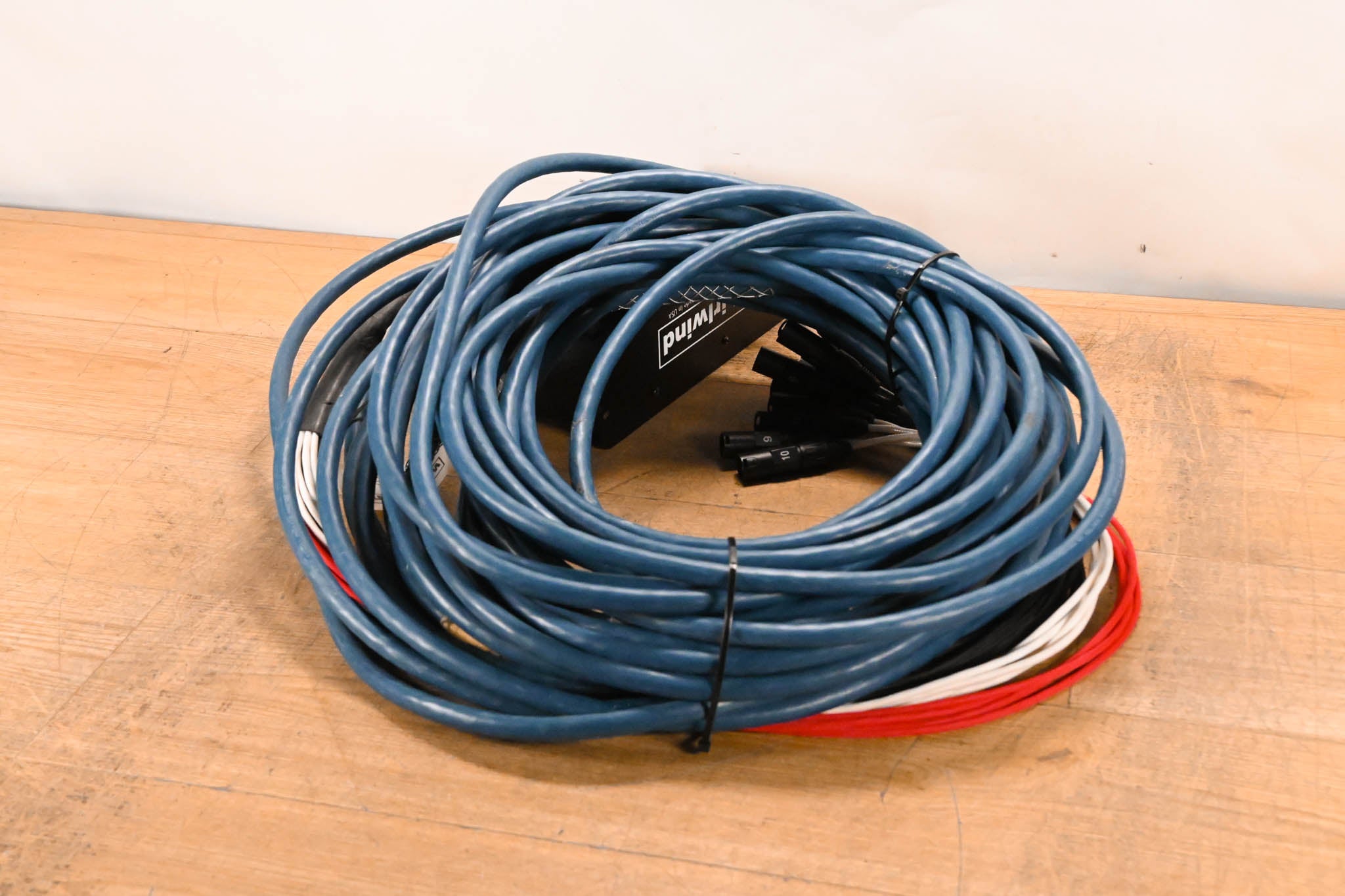 Whirlwind Medusa 12x4 XLR Stage Box to Fanout Snake - 100ft