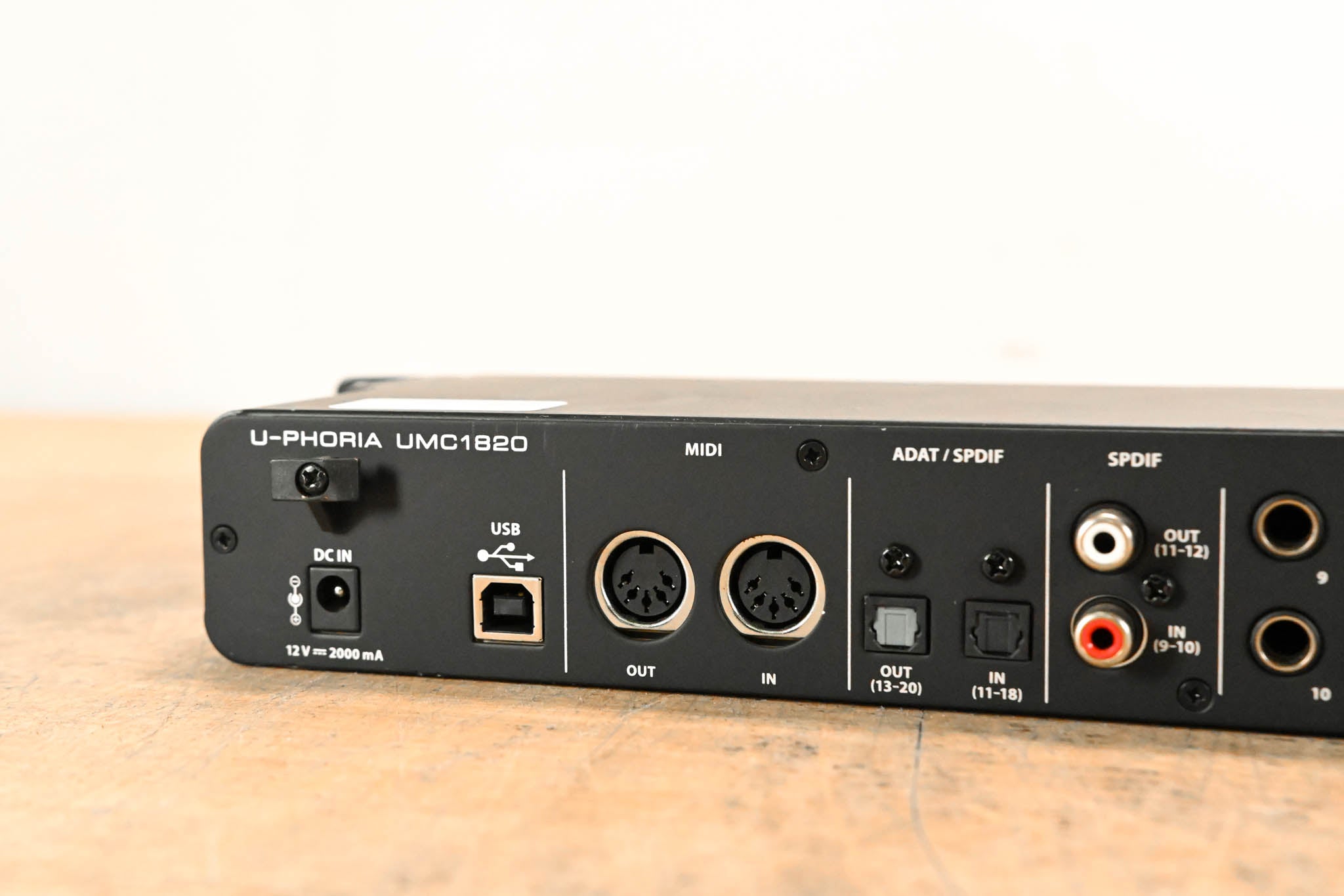 Behringer U-Phoria UMC1820 USB Audio Interface (NO POWER SUPPLY)