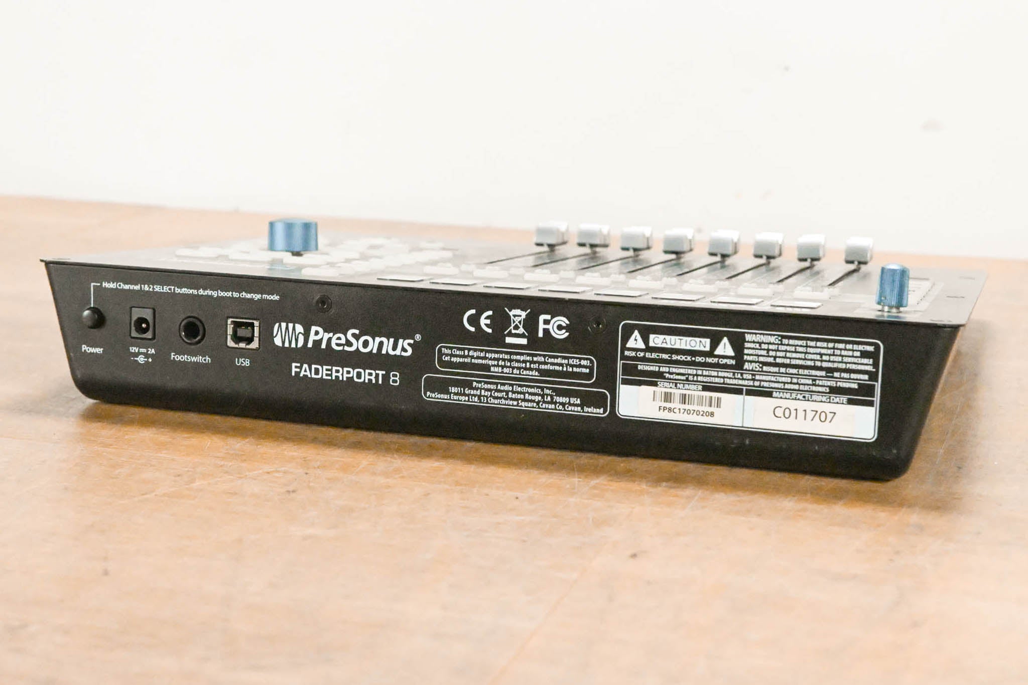 PreSonus FaderPort 8 8-Channel Production Controller (NO POWER SUPPLY)