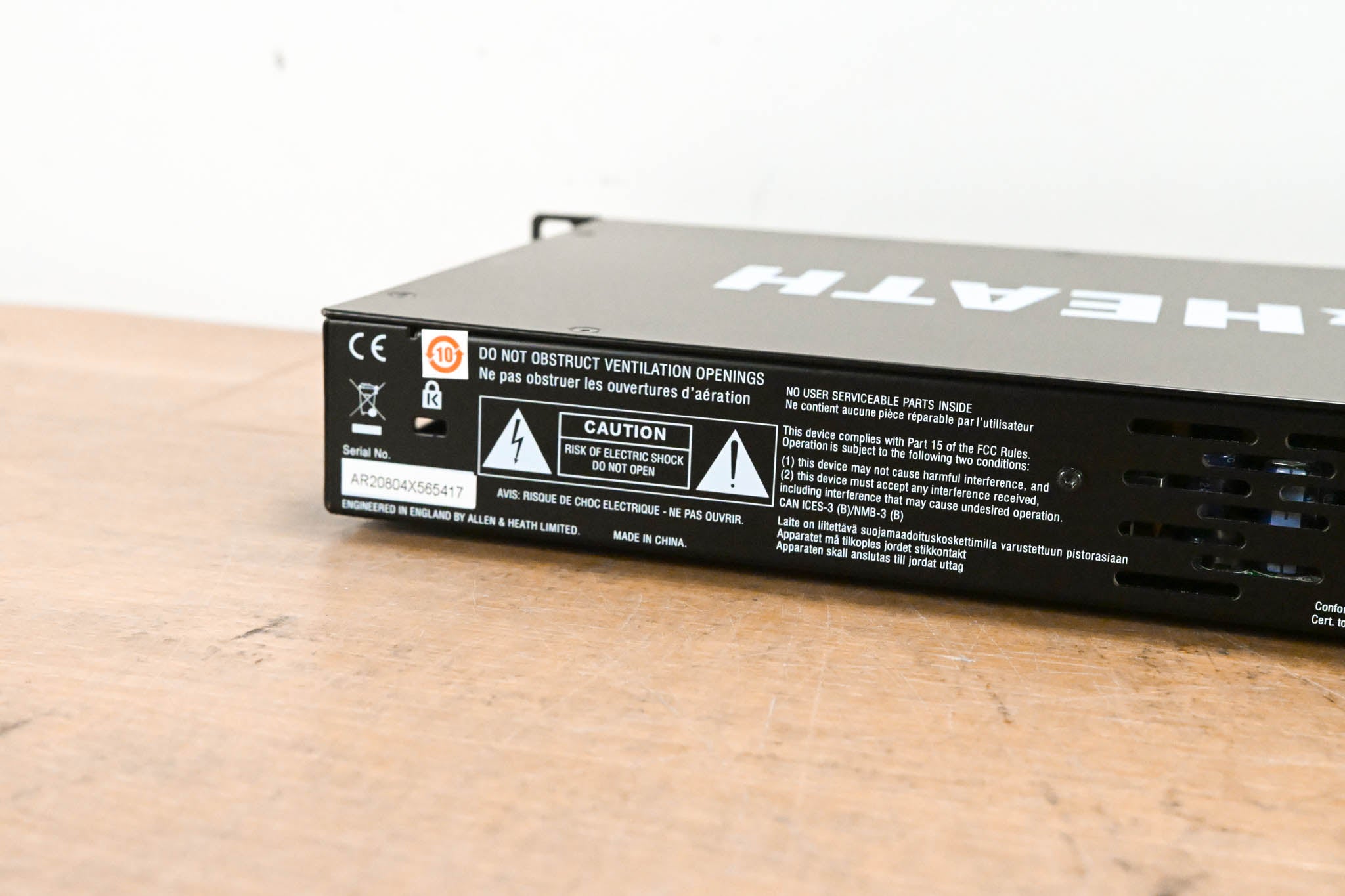 Allen & Heath AR84 8in / 4out Expansion AudioRack for GLD and Qu Mixers