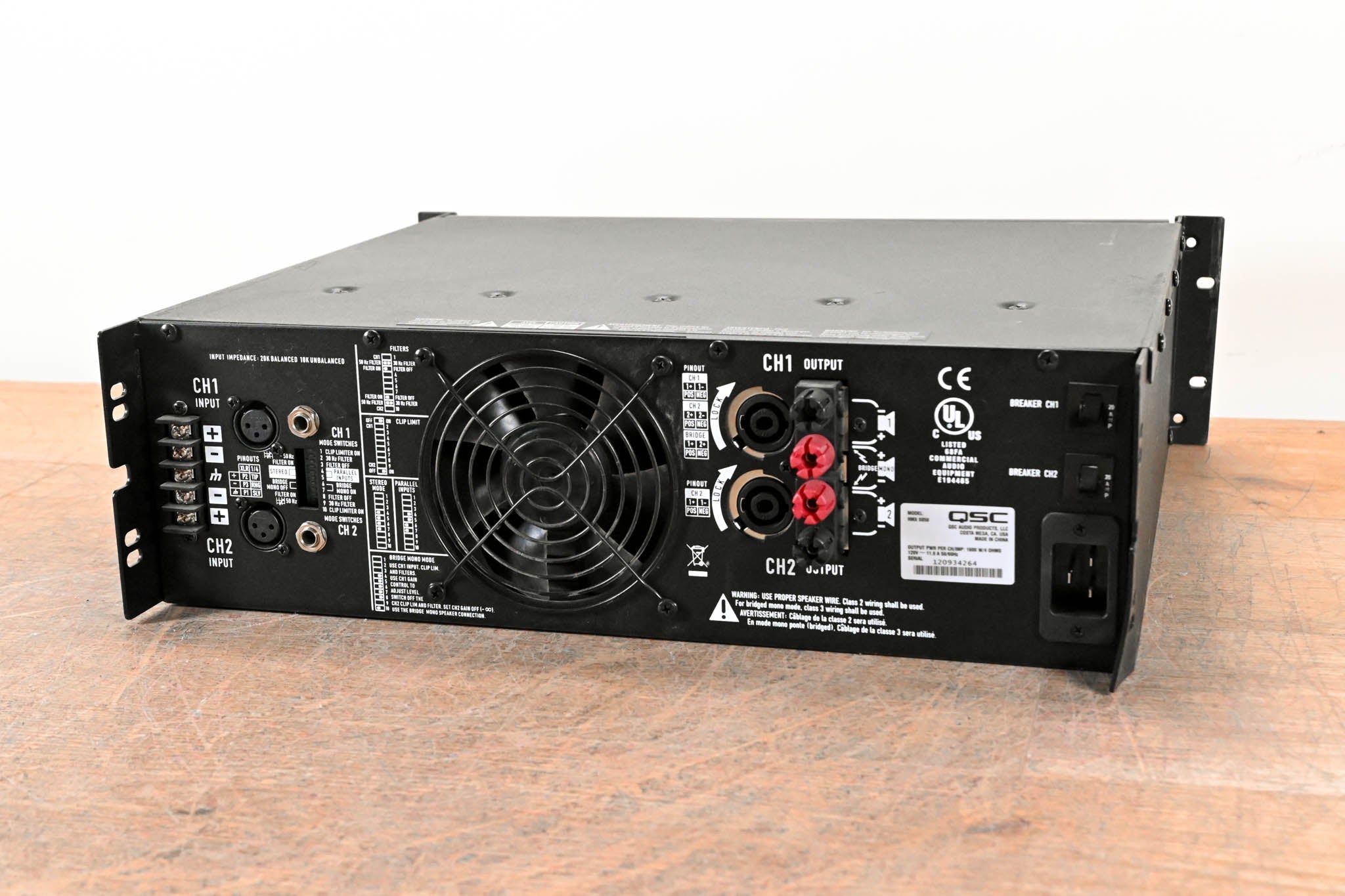 QSC RMX5050 2-Channel Power Amplifier