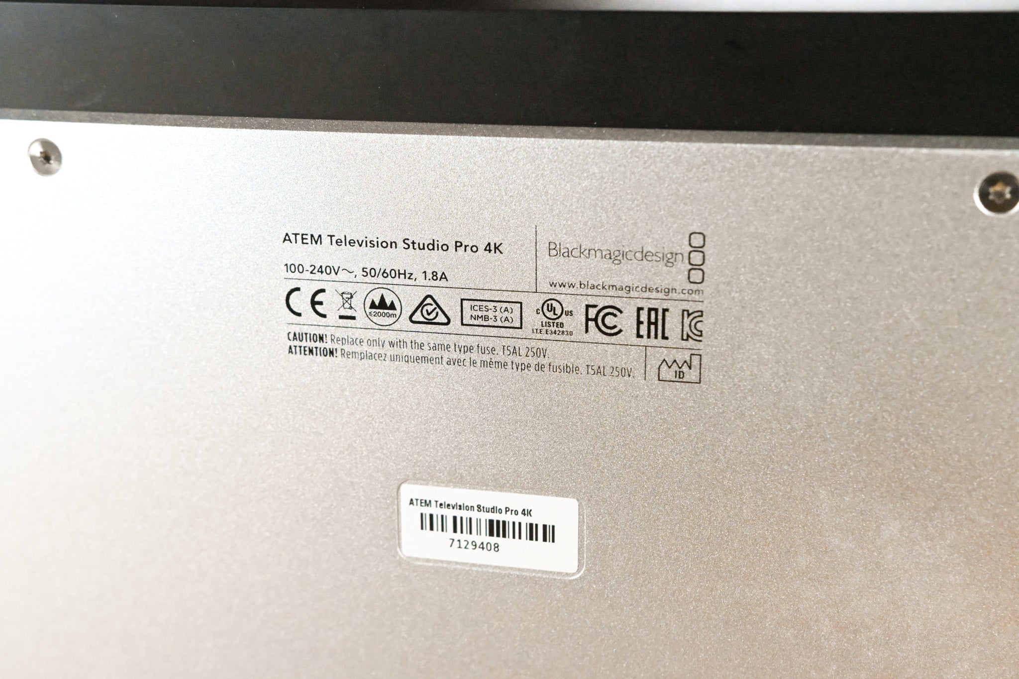 Blackmagic Design ATEM Television Studio Pro 4K CG01XW5