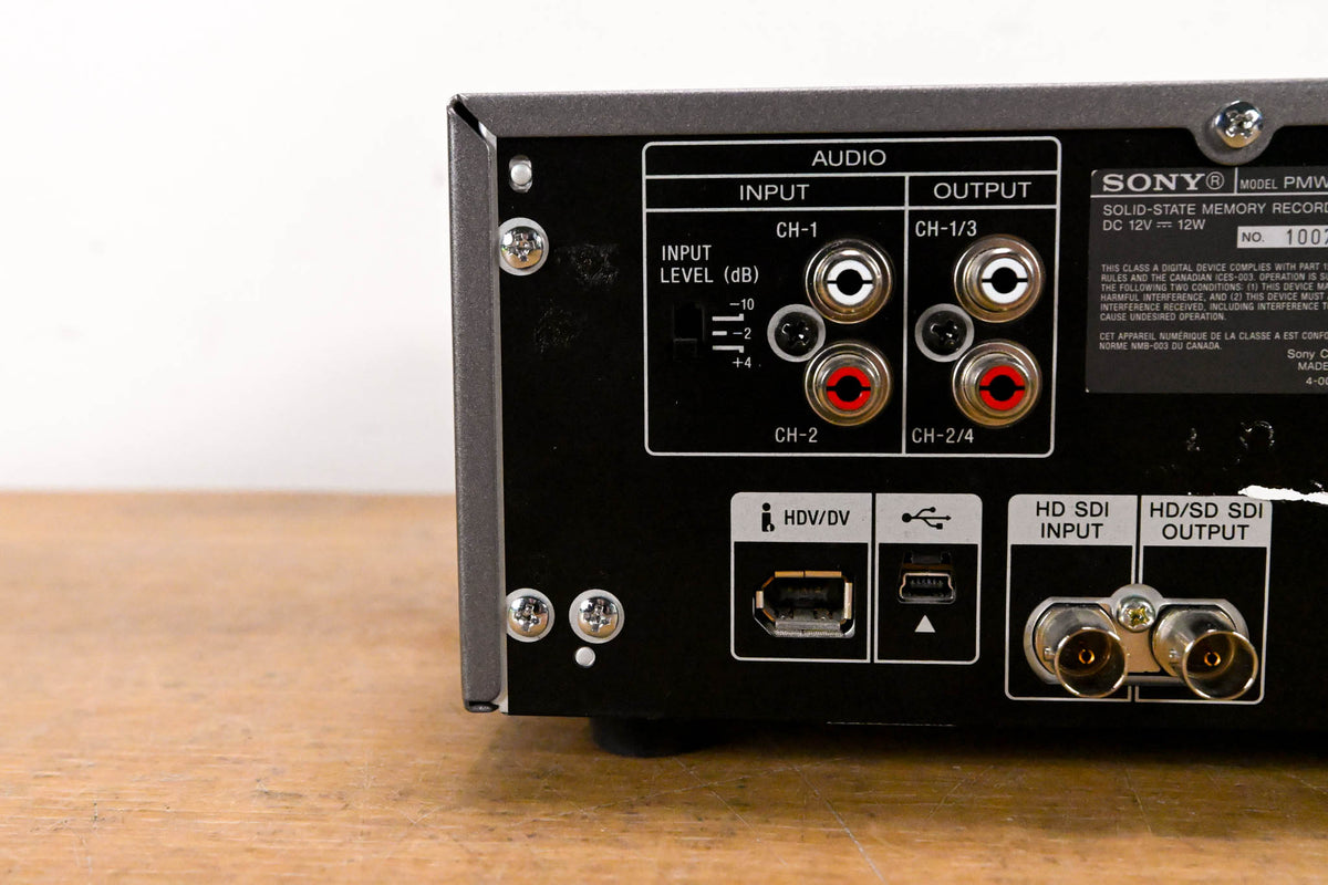 Sony PMW-EX30 XDCAM EX Recording Deck (NO POWER SUPPLY)