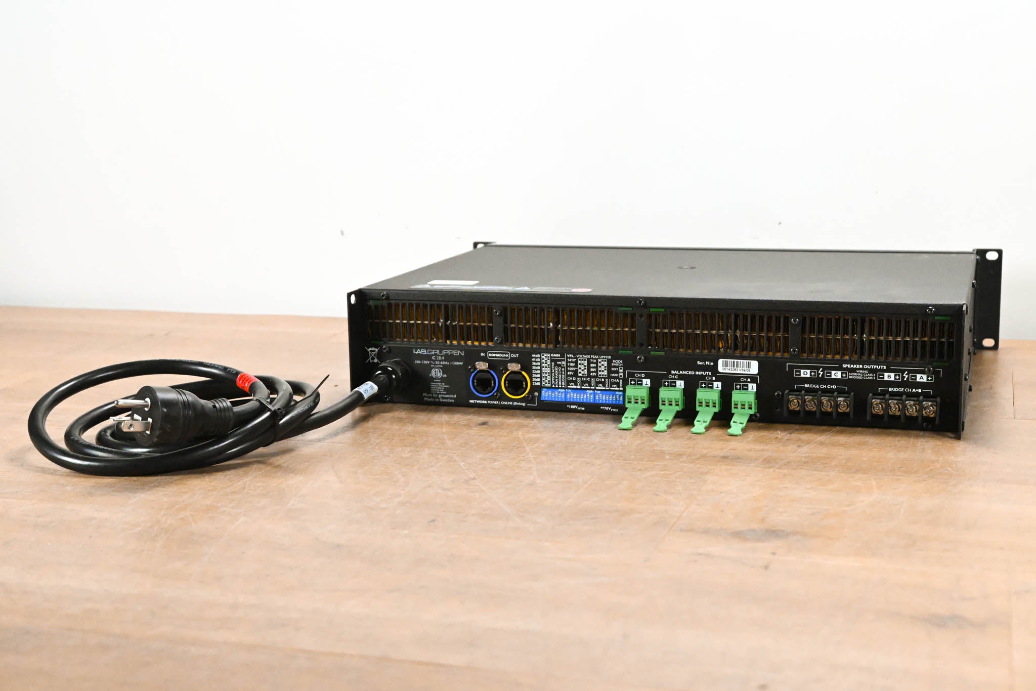 Lab Gruppen C 28:4 2800W 4-Channel Power Amplifier