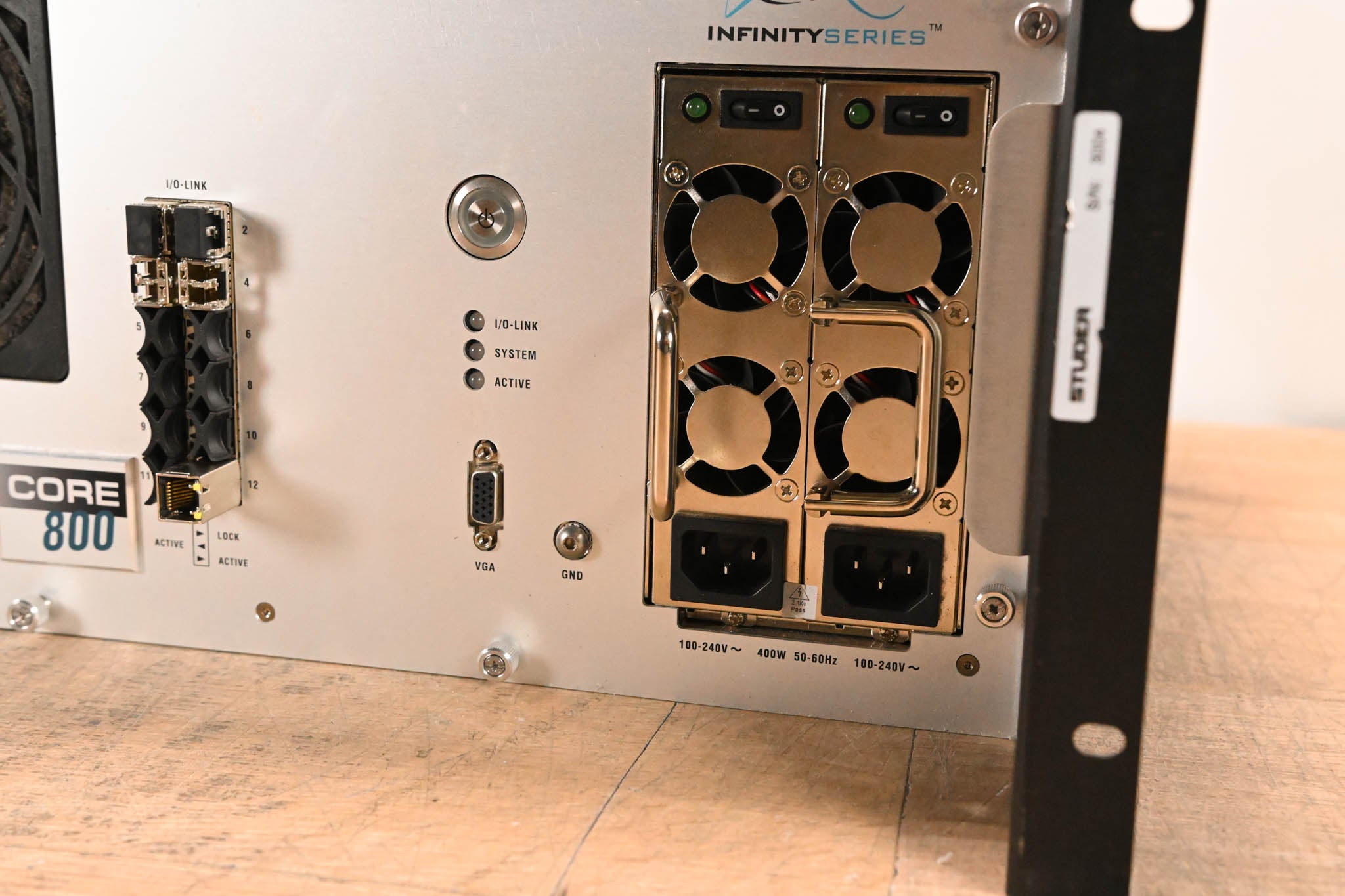 Studer Infinity Core 800 Broadcast Mixing Console Processor