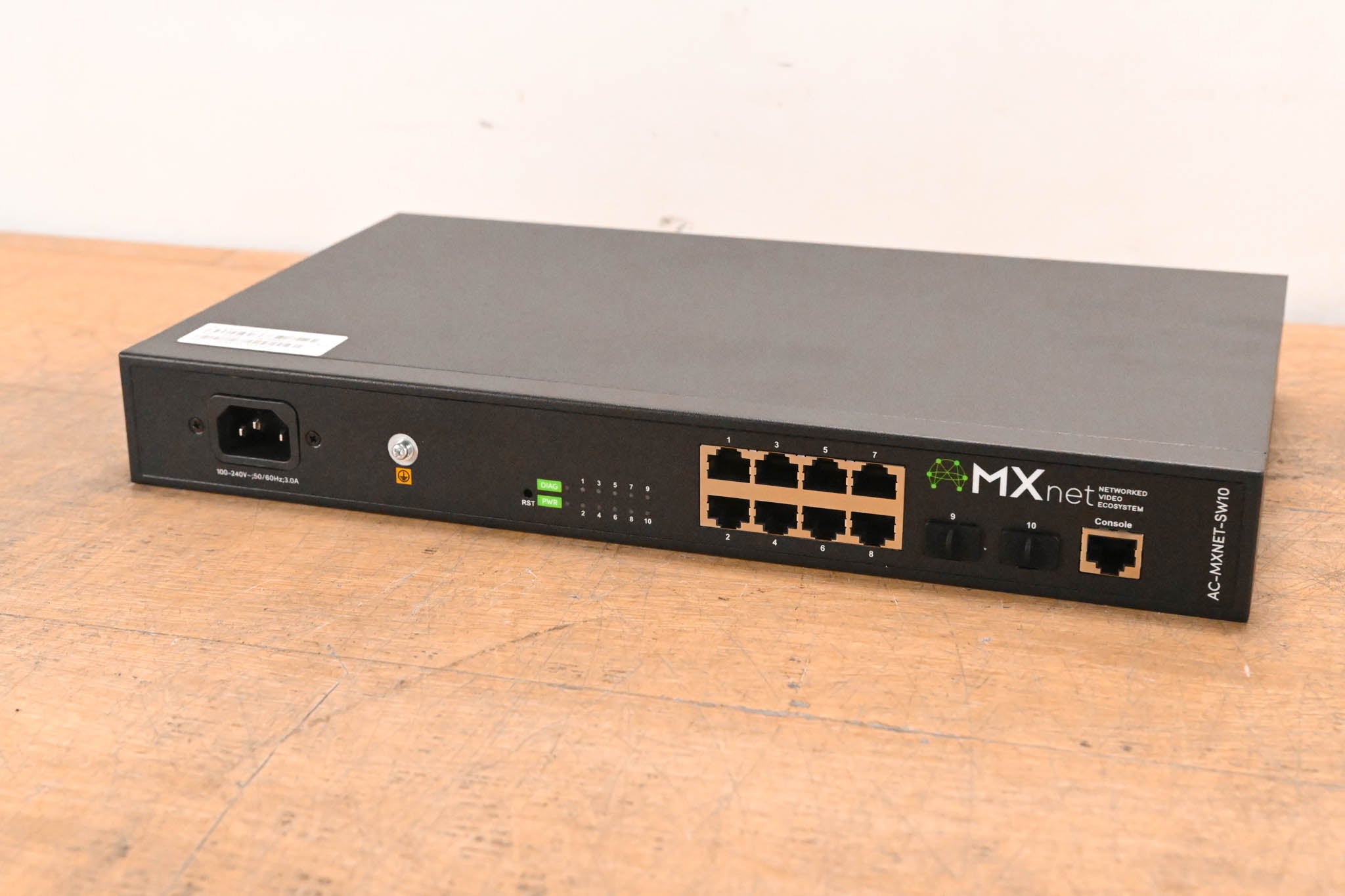 AVPro Edge AC-MXNET-SW10 10-Port Gigabit PoE+ Network Switch