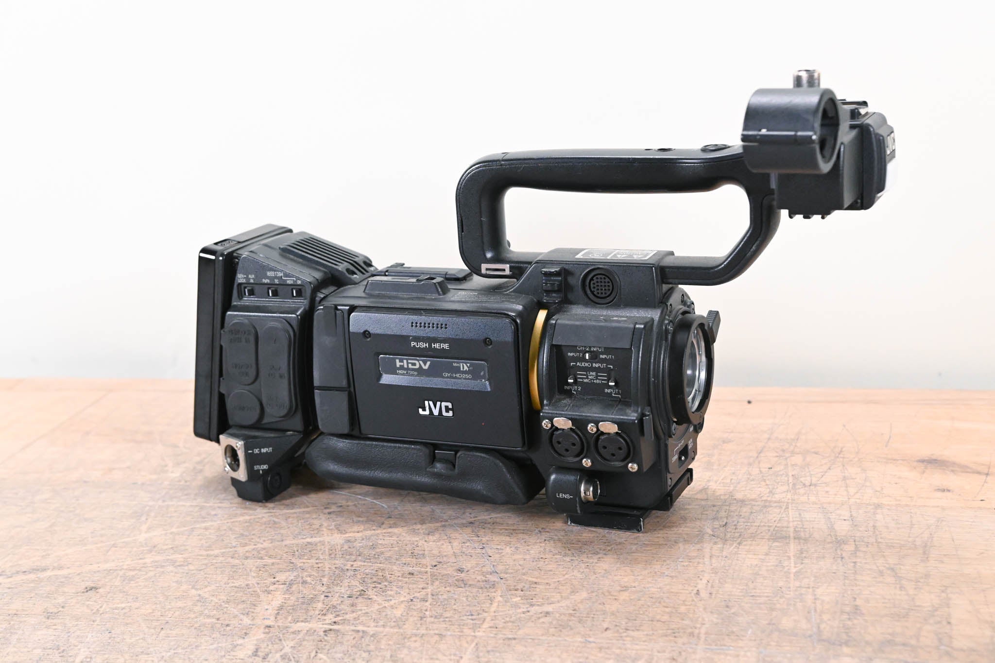 JVC GY-HD250CHU 1/3" 3-CCD Professional HDV Camcorder