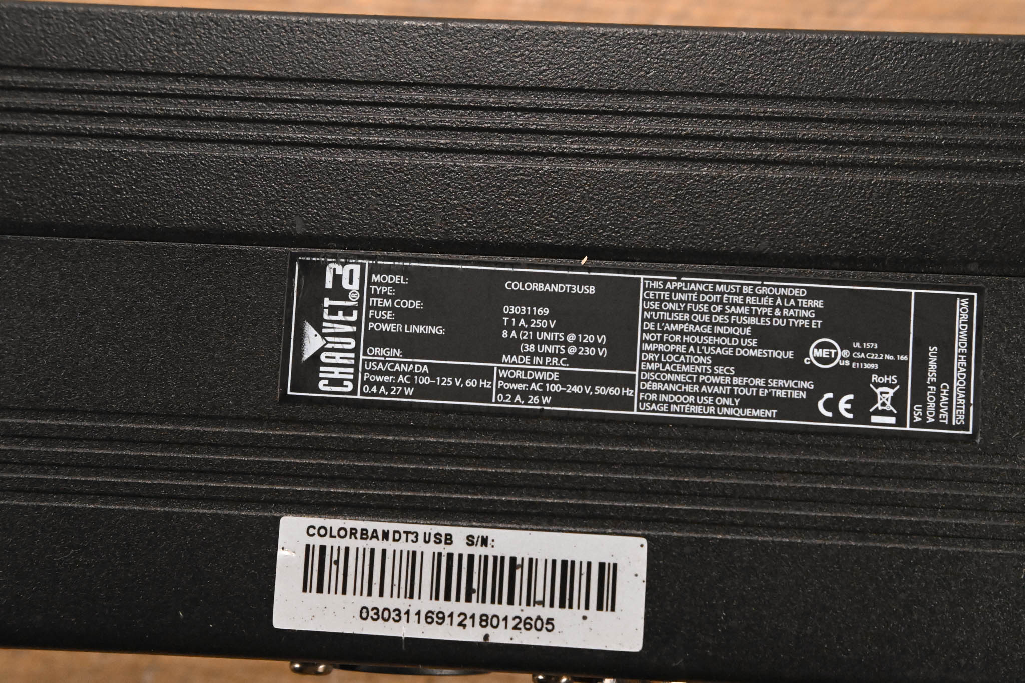 Chauvet COLORband T3USB Linear RGB Wash Light