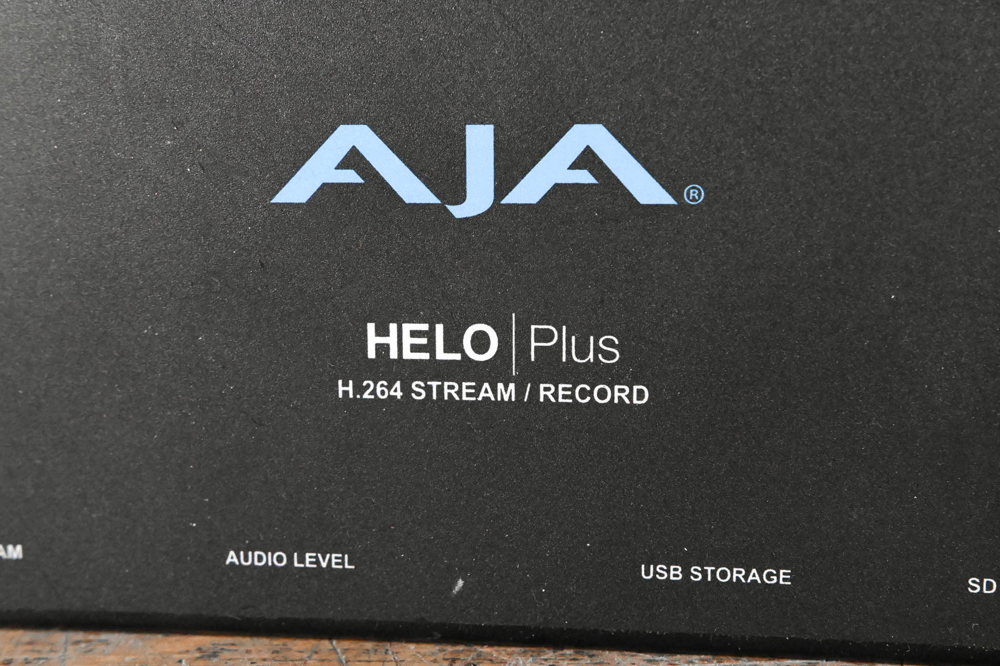 AJA HELO Plus H.264 Streamer & Recorder w/ 3G-SDI & HDMI NO POWER SUPPLY