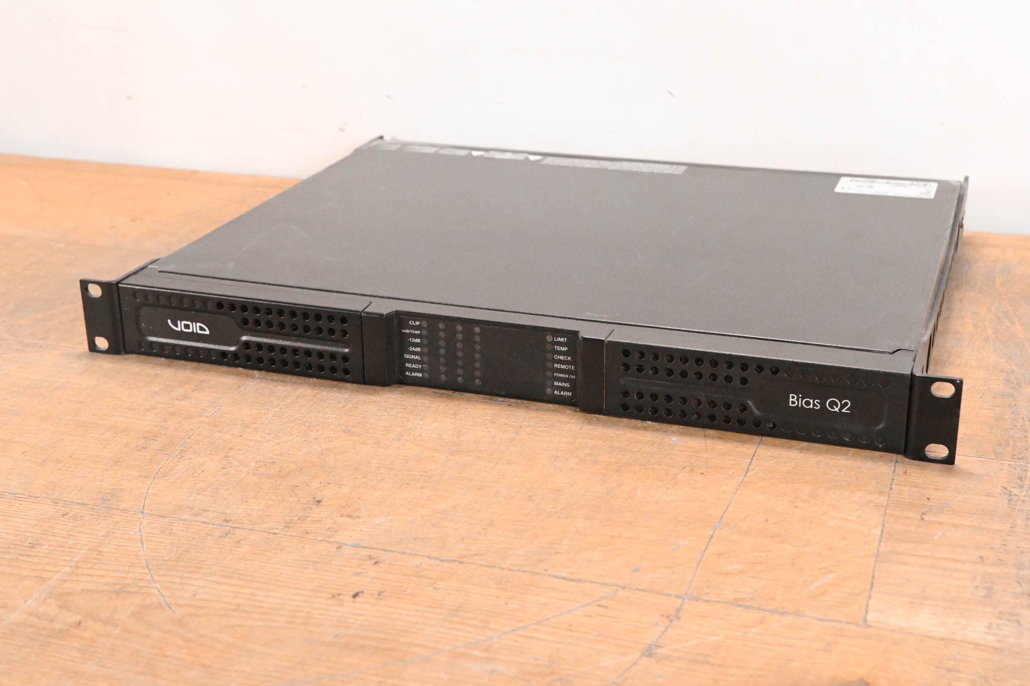 Void Bias Q2 4-Channel DSP Power Amplifier w/ Dante