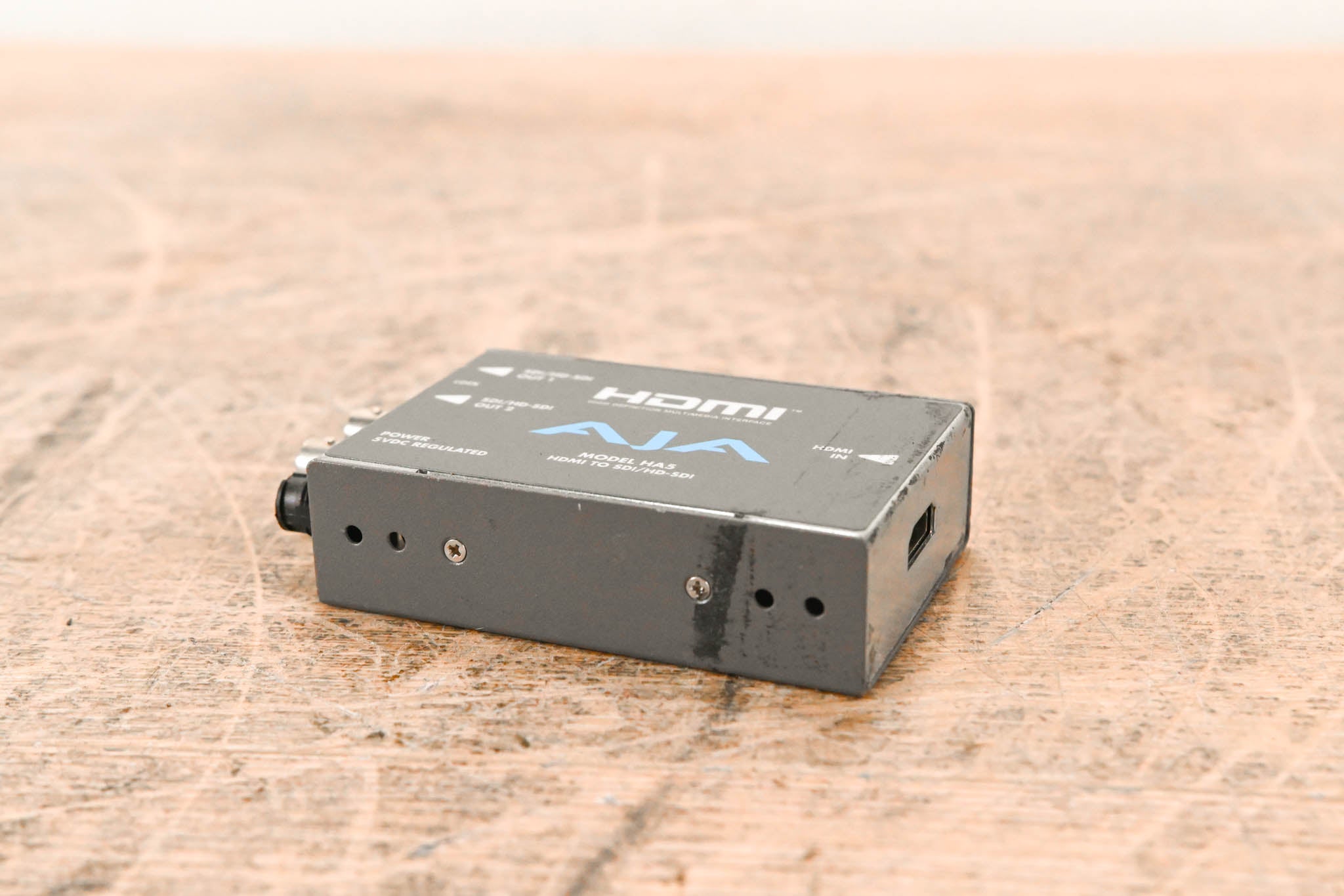 AJA HA5 HDMI to SD/HD-SDI Video and Audio Converter (NO POWER SUPPLY)